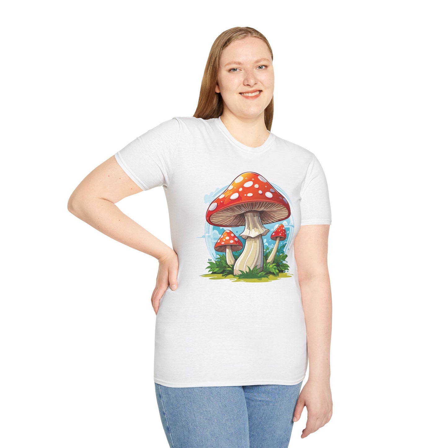 Mashroom Tee Shirt, Mashroom Shirt, Shirt with Funny Mashroom, Shirt with Fungus