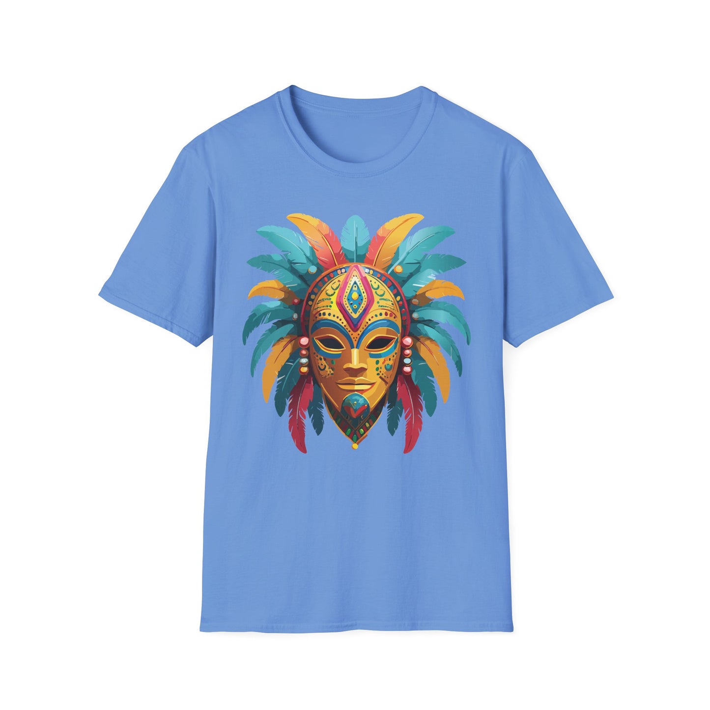 Mask Tee Shirt, Mask Shirt, Shirt with Mask, Masquerade Tees