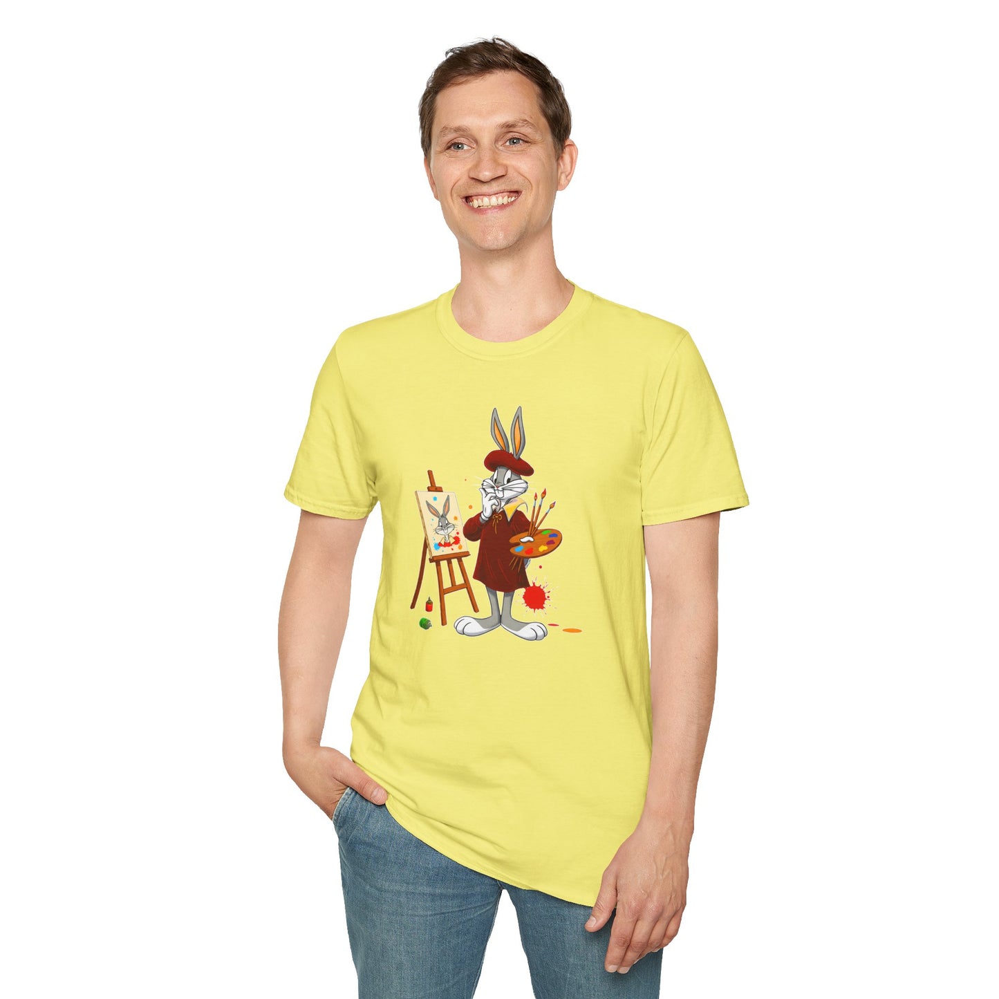 Bugs Bunny Shirt, Bugs Bunny T Shirt, Shirt with Bugs Bunny, T Shirt with Cartoon, Cartoon on T Shirt, Animation Shirt