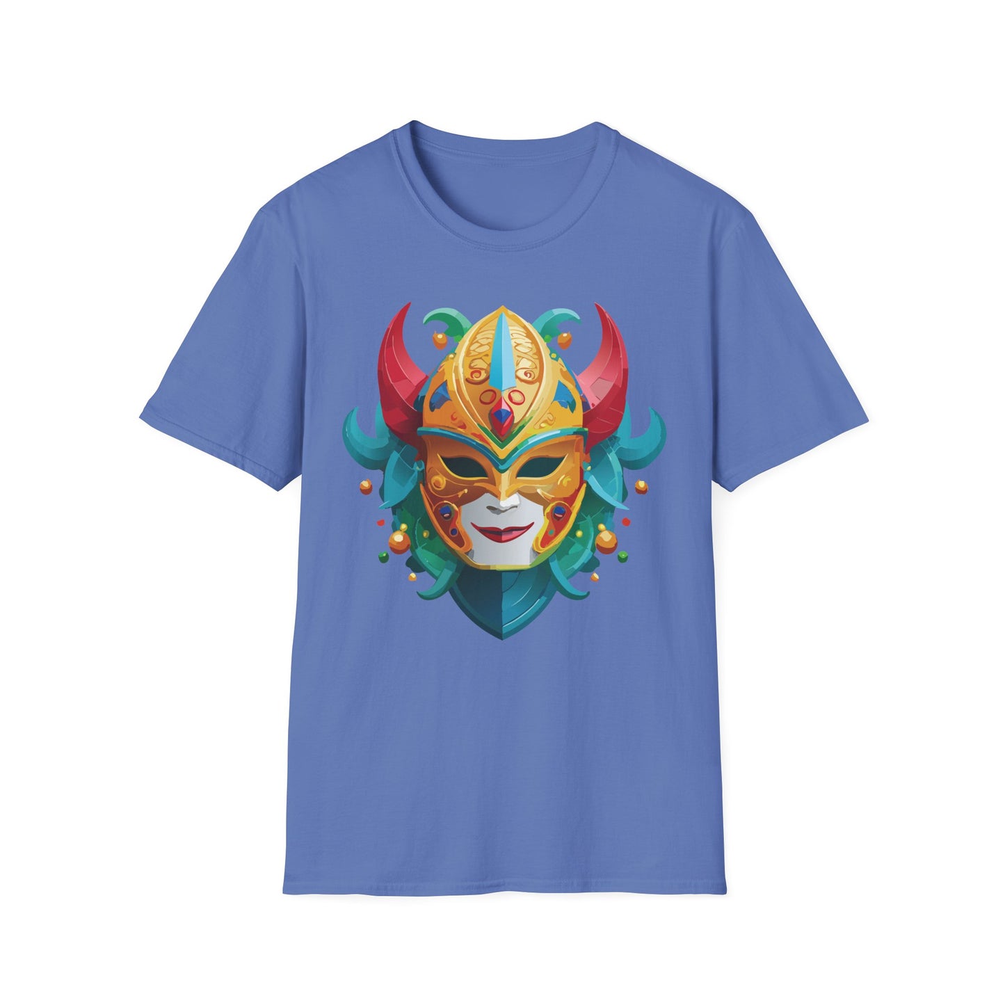 Mask Tee Shirt, Mask Shirt, Shirt with Mask, Masquerade Tees