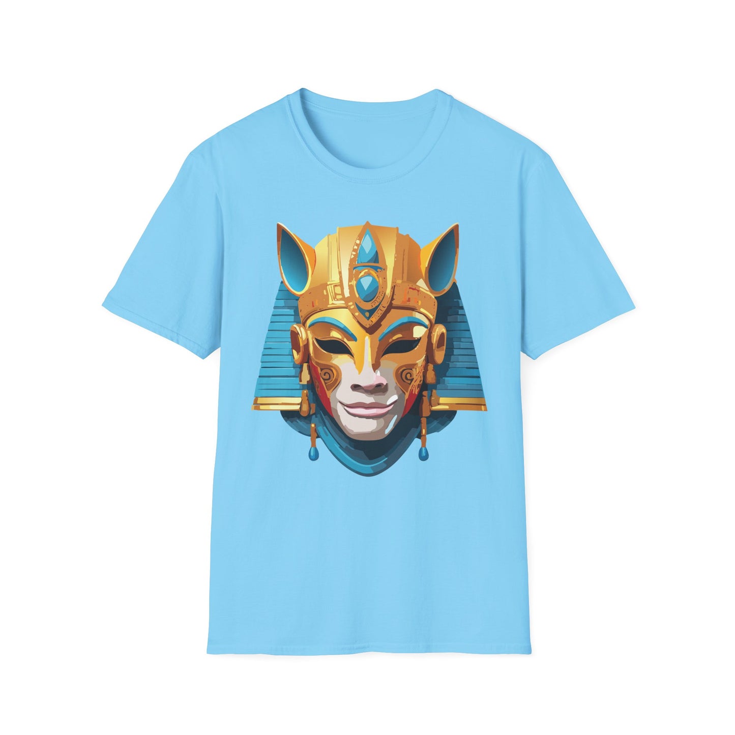 Mask Tee Shirt, Mask Shirt, Shirt with Mask, Masquerade Tees