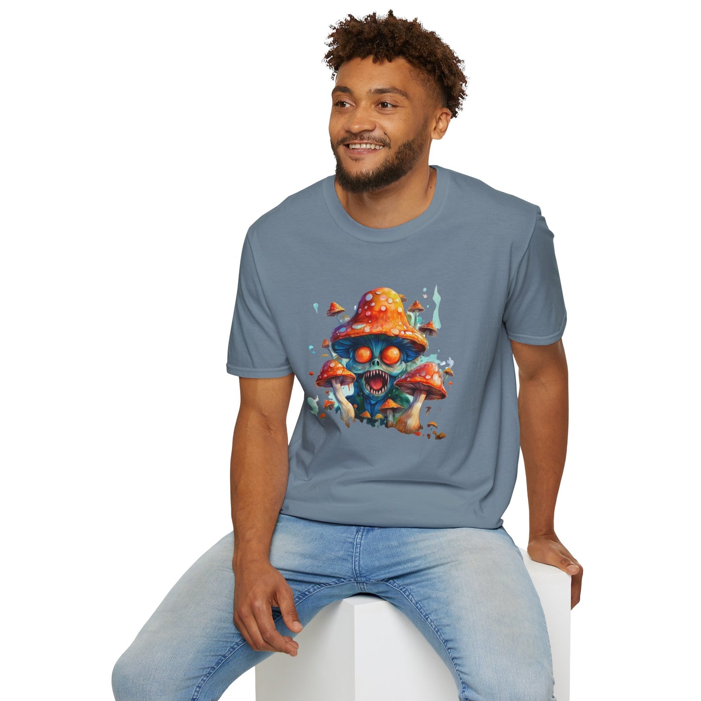 Mashroom Tee Shirt, Mashroom Shirt, Shirt with Funny Mashroom, Shirt with Fungus