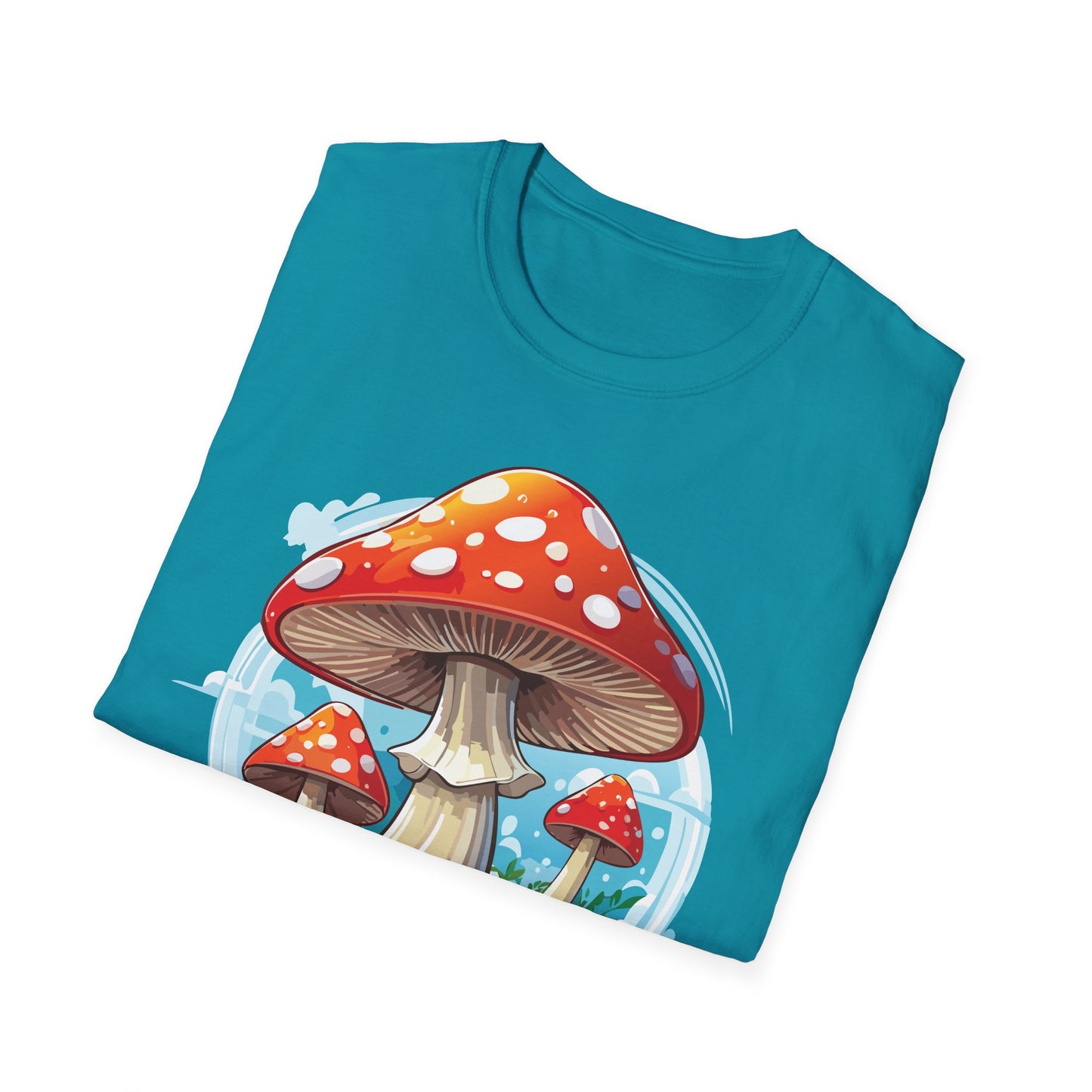 Mashroom Tee Shirt, Mashroom Shirt, Shirt with Funny Mashroom, Shirt with Fungus