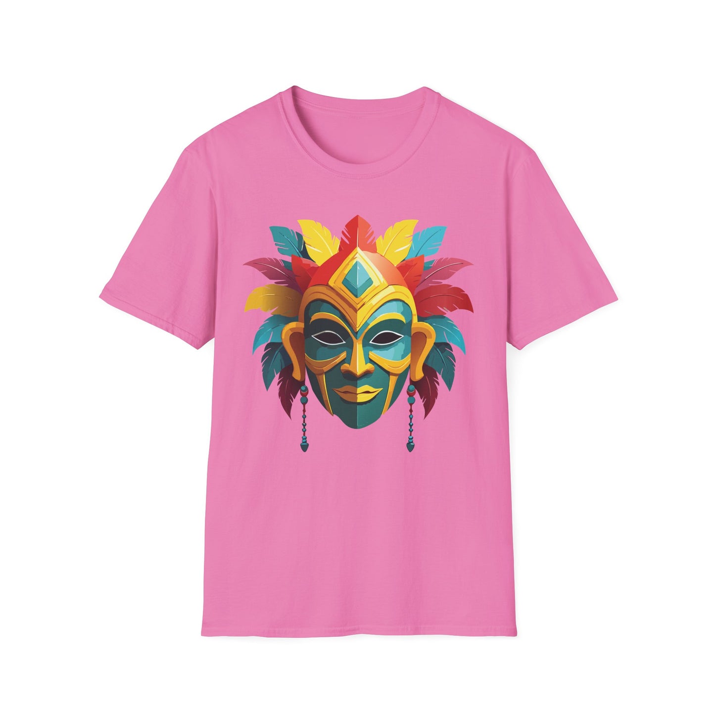 Mask Tee Shirt, Mask Shirt, Shirt with Mask, Masquerade Tees