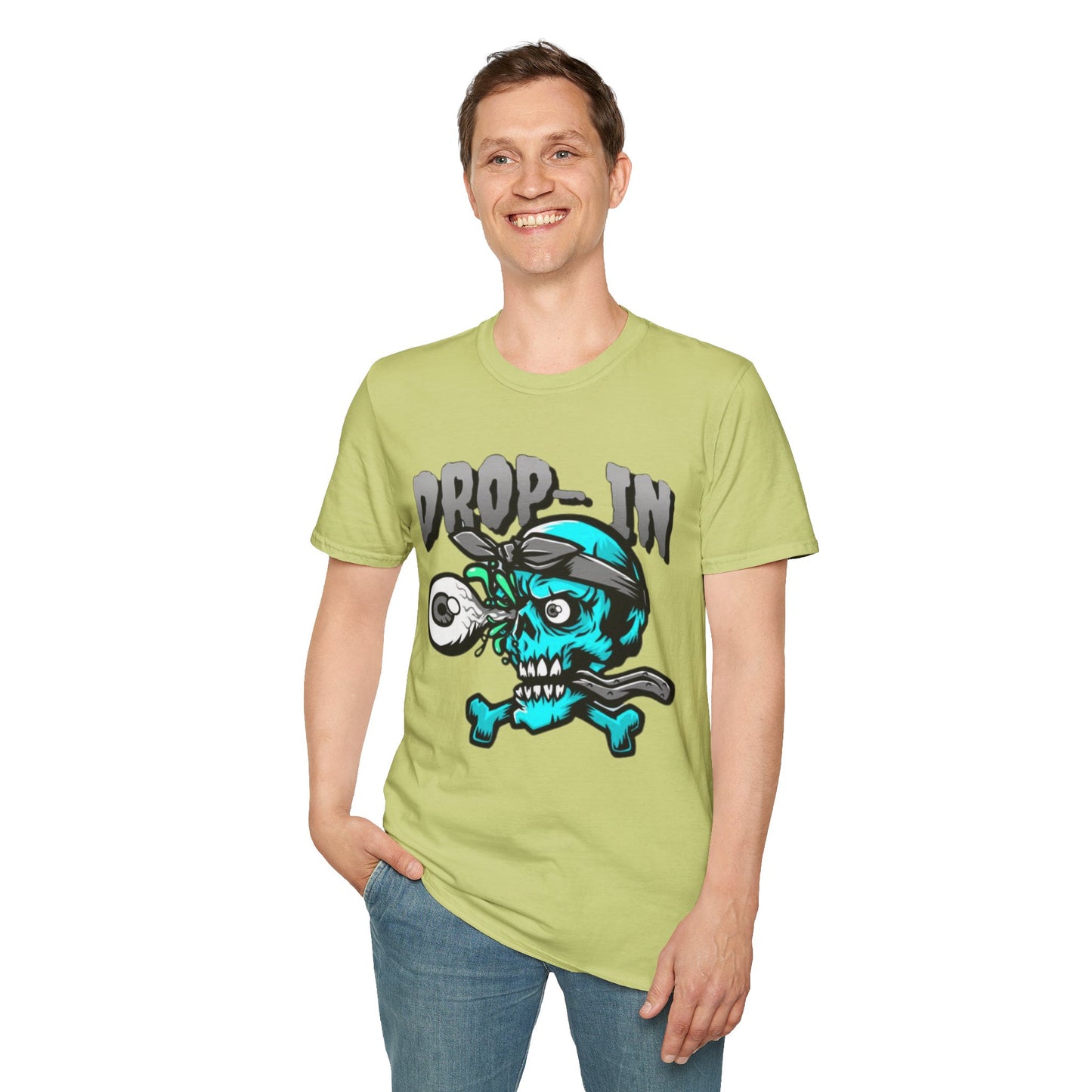 Skull Tee Shirt, Skeleton Shirt, Shirt with Skull, Shirt with Skeleton
