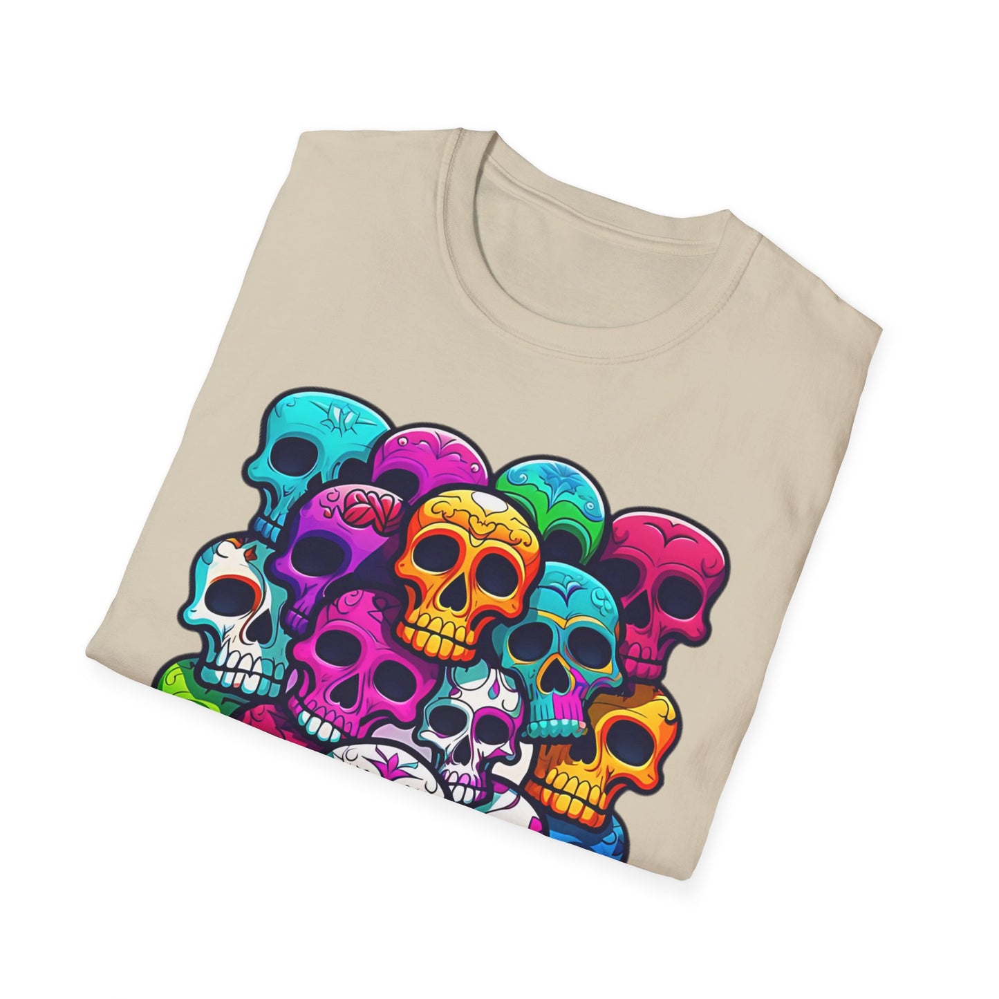 Skull Tee Shirt, Skeleton Shirt, Shirt with Skull, Shirt with Skeleton