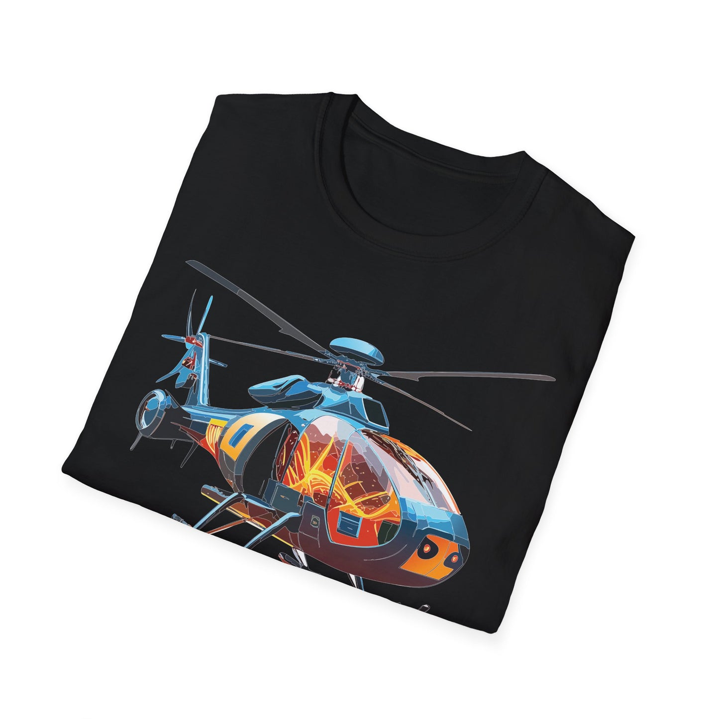 Chopper Shirt, Helicopter Shirt, Shirt with Helicopter, T Shirt with Chopper