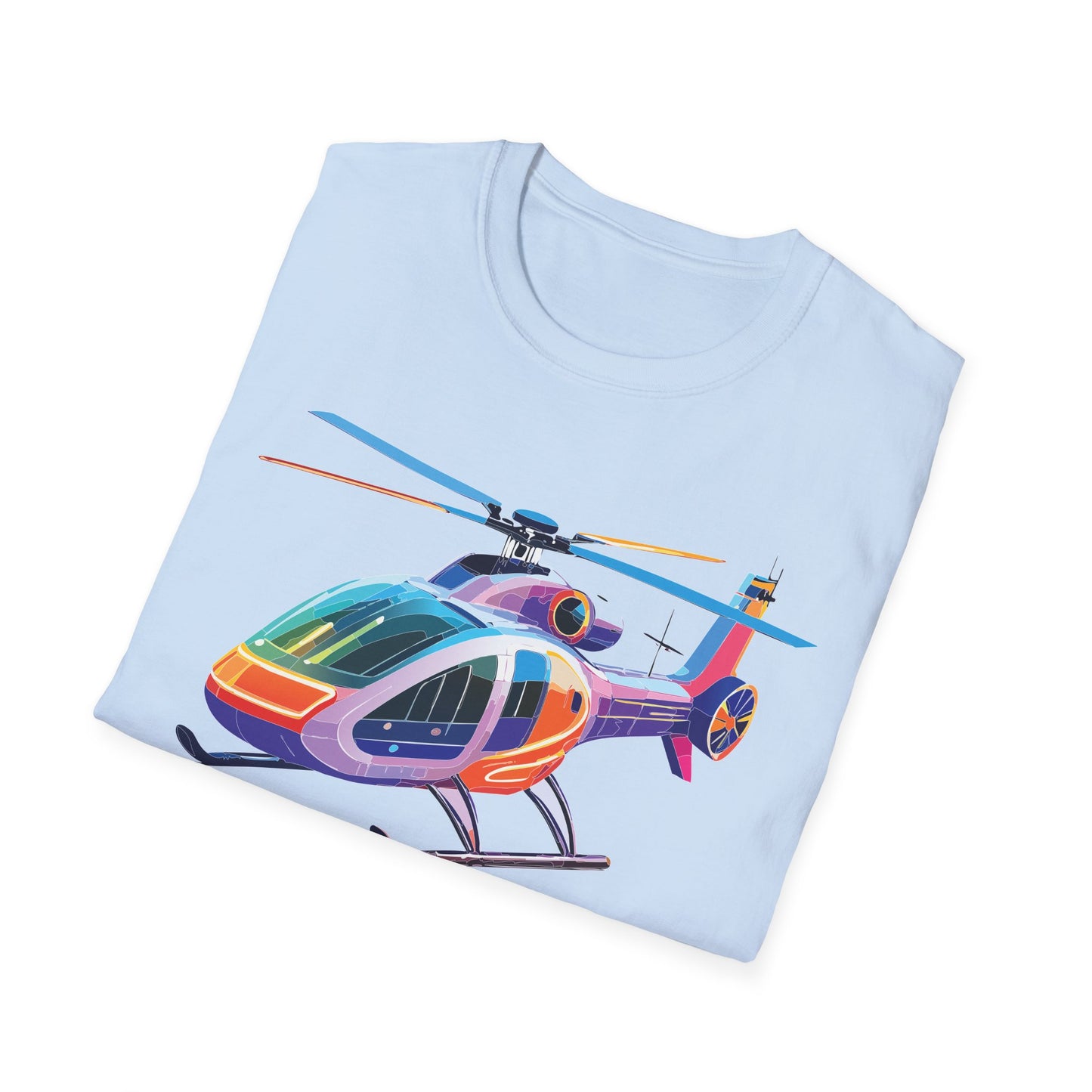 Chopper Shirt, Helicopter Shirt, Shirt with Helicopter, T Shirt with Chopper