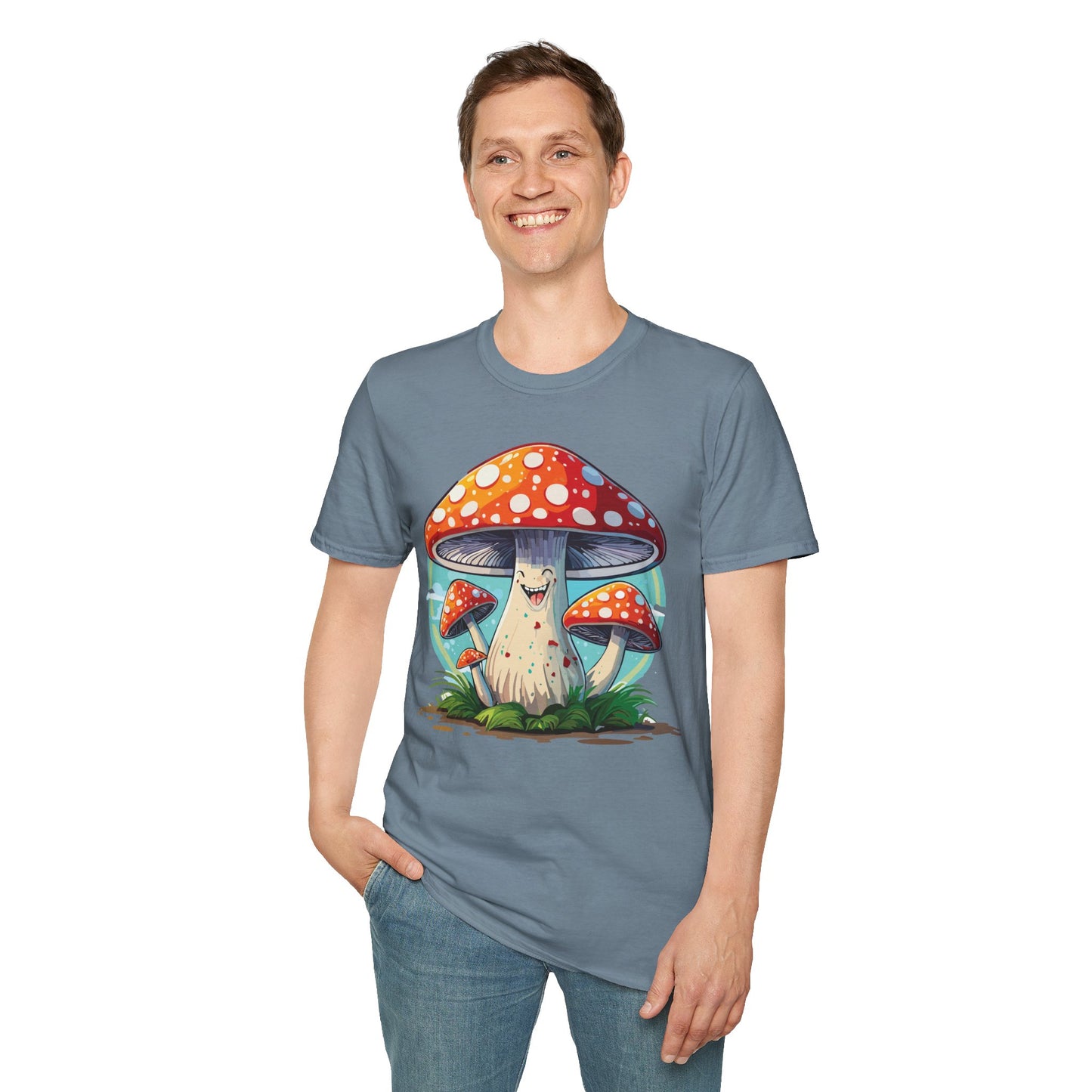 Mashroom Tee Shirt, Mashroom Shirt, Shirt with Funny Mashroom, Shirt with Fungus