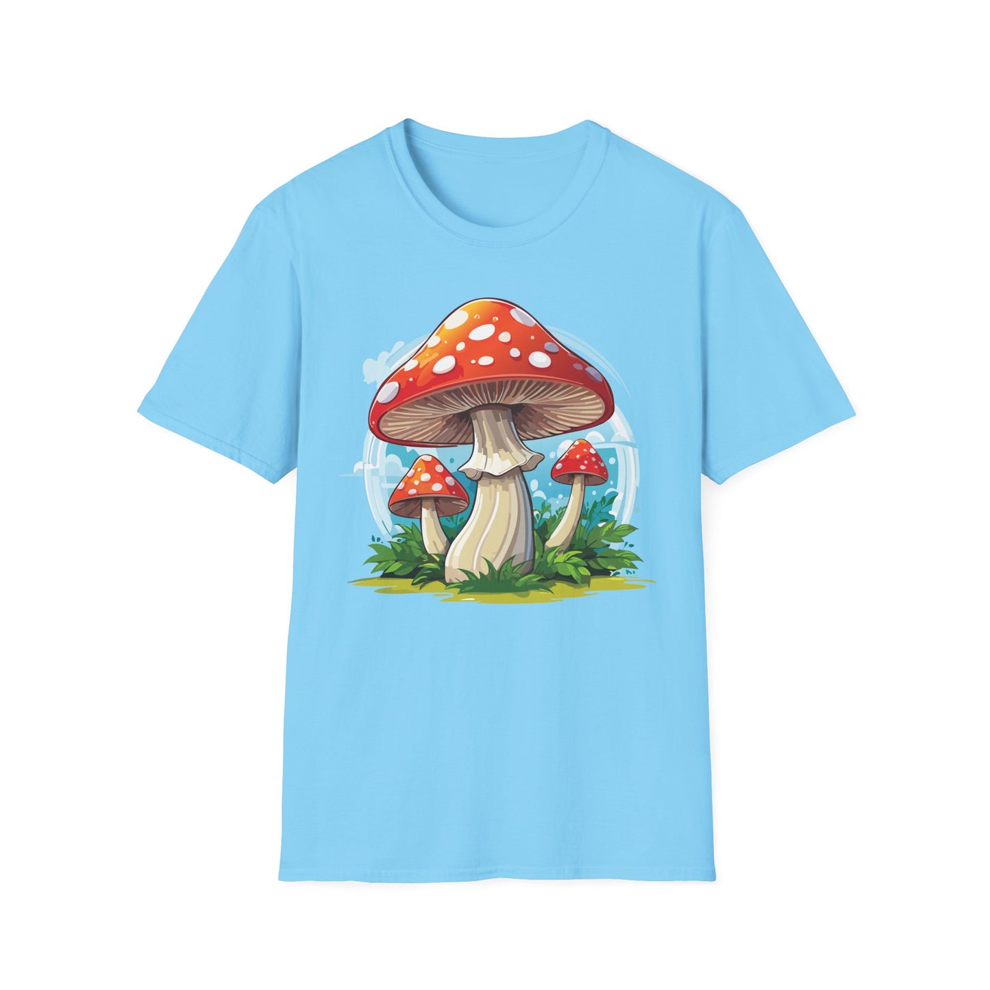 Mashroom Tee Shirt, Mashroom Shirt, Shirt with Funny Mashroom, Shirt with Fungus