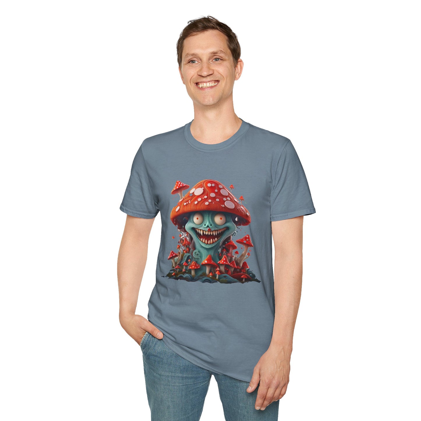 Mashroom Tee Shirt, Mashroom Shirt, Shirt with Funny Mashroom, Shirt with Fungus