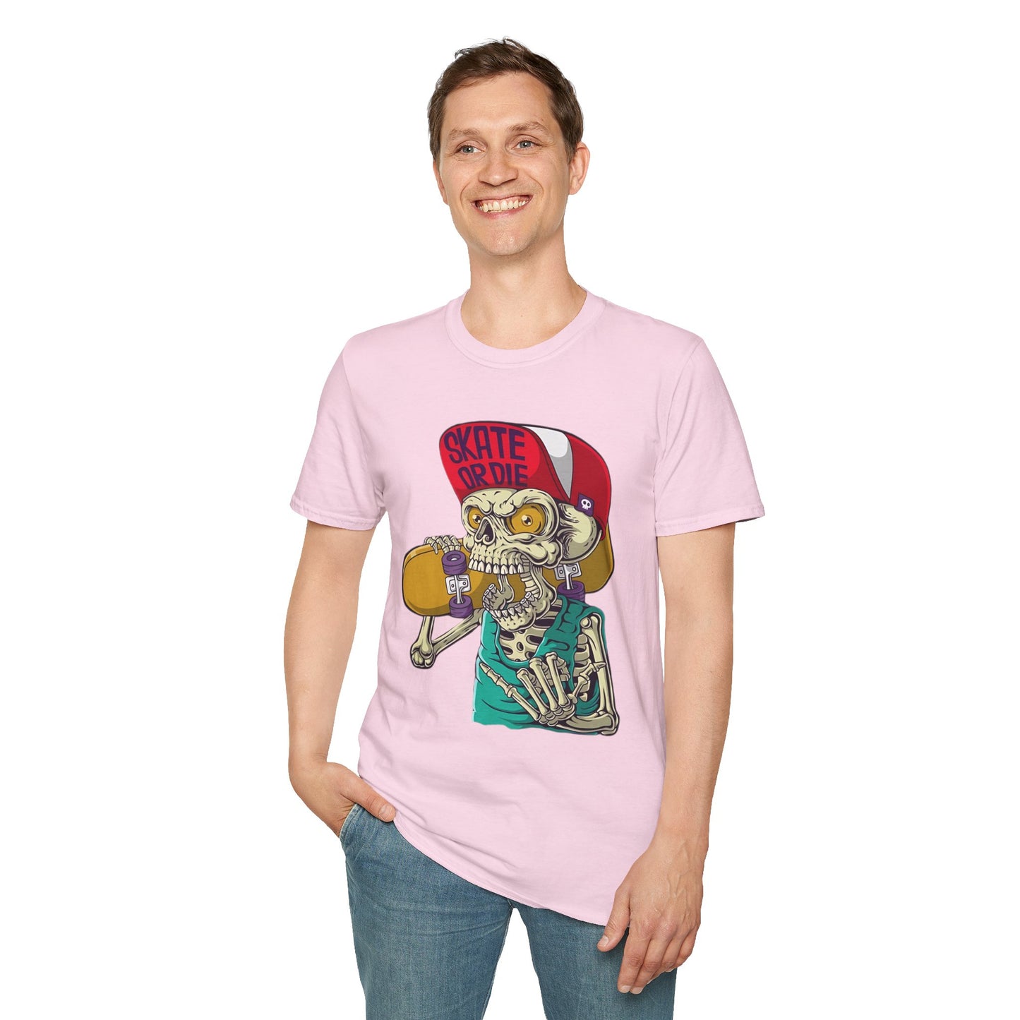 Skull Tee Shirt, Skeleton Shirt, Shirt with Skull, Shirt with Skeleton