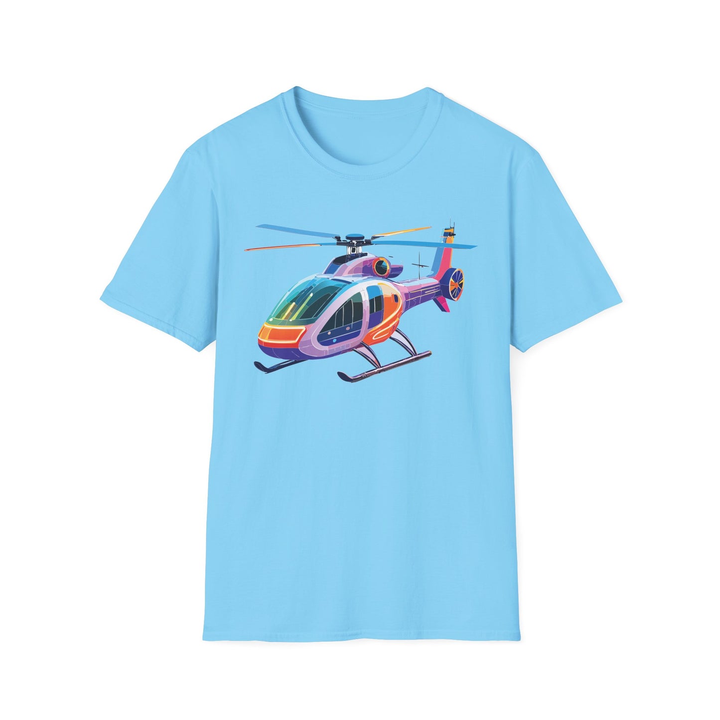 Chopper Shirt, Helicopter Shirt, Shirt with Helicopter, T Shirt with Chopper