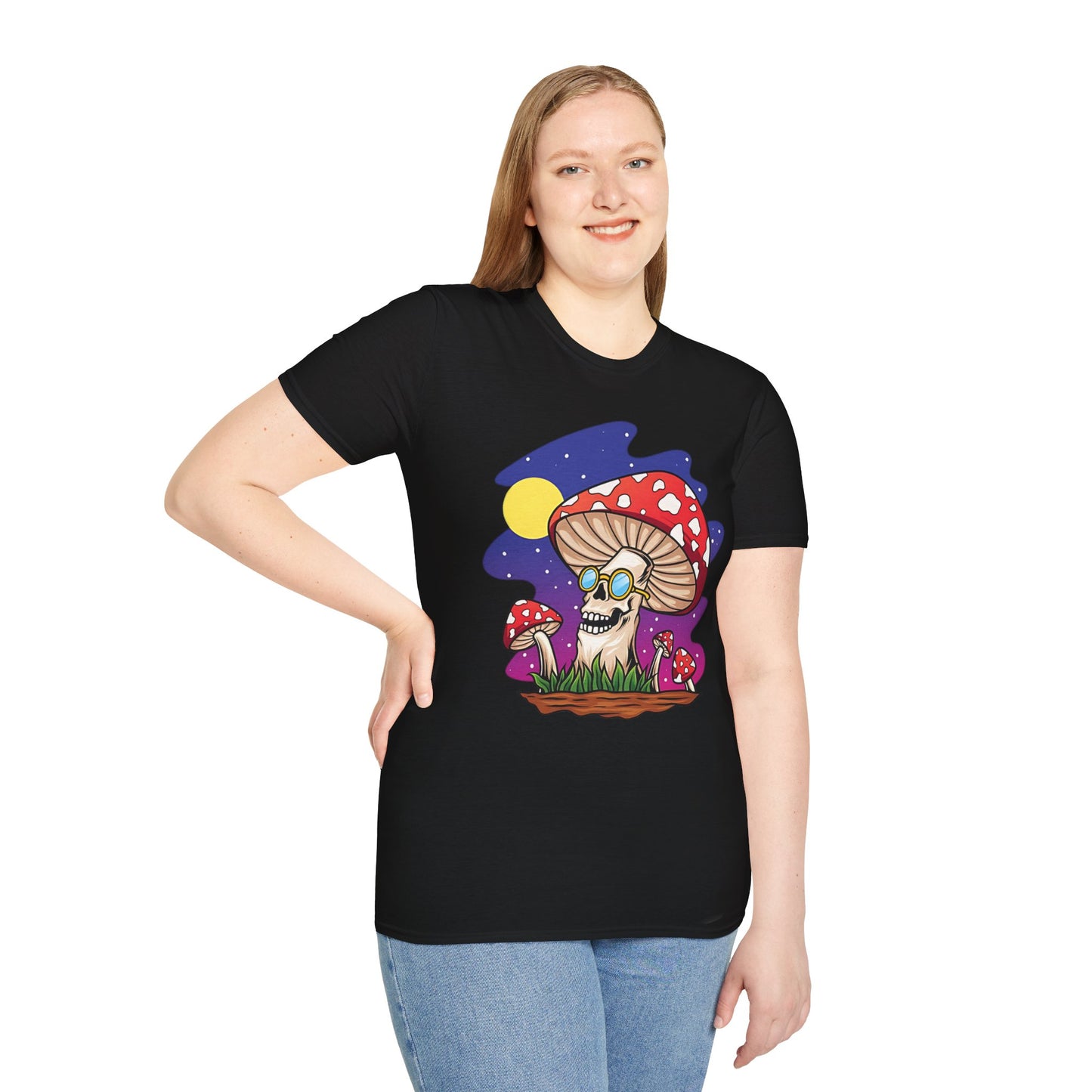 Mashroom Tee Shirt, Mashroom Shirt, Shirt with Funny Mashroom, Shirt with Fungus