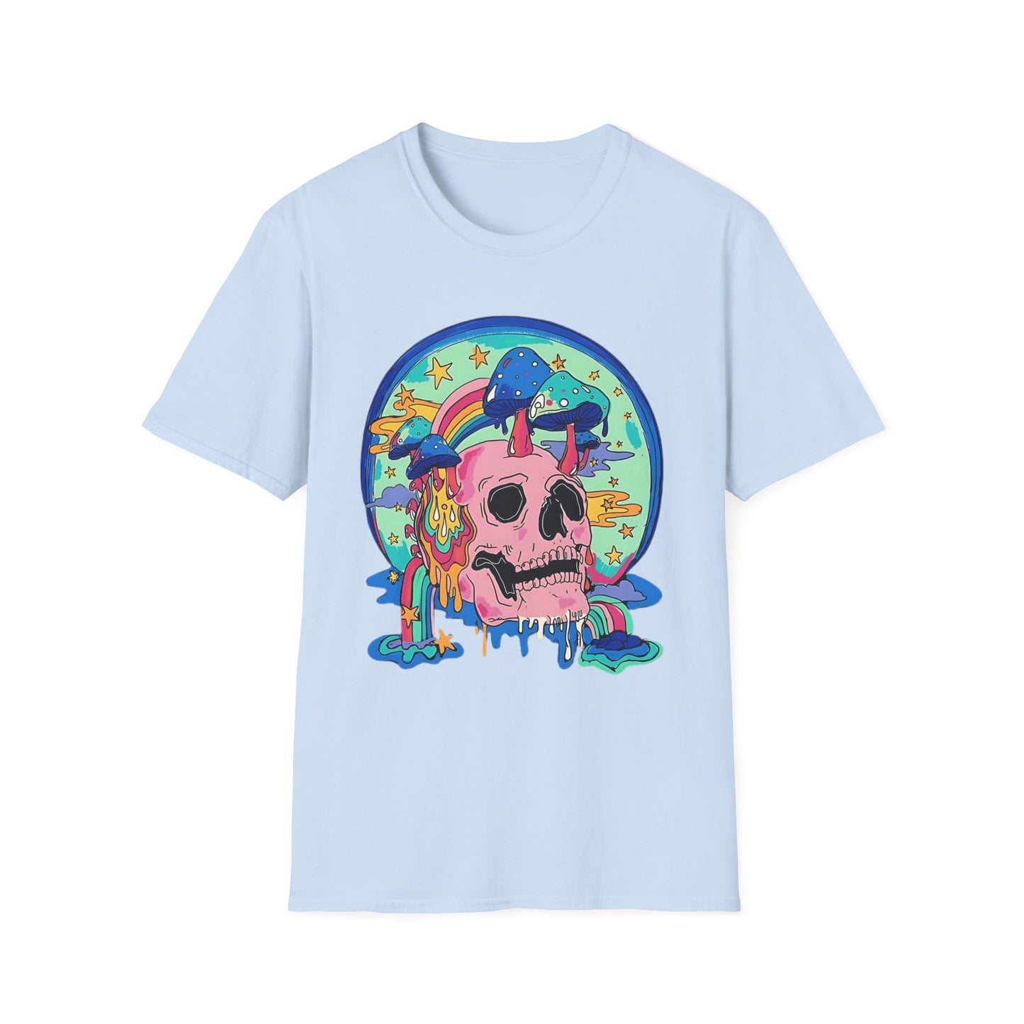 Skull Tee Shirt, Skeleton Shirt, Shirt with Skull, Shirt with Skeleton