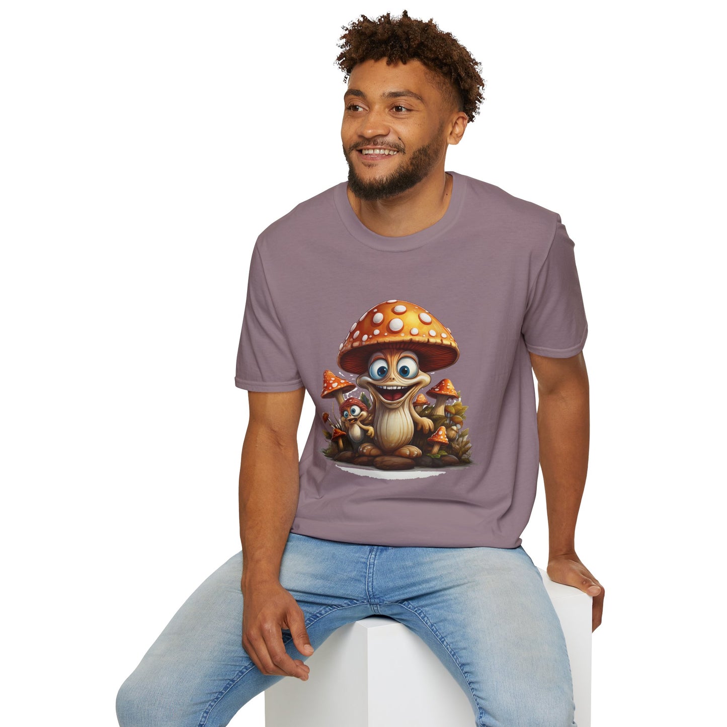 Mashroom Tee Shirt, Mashroom Shirt, Shirt with Funny Mashroom, Shirt with Fungus