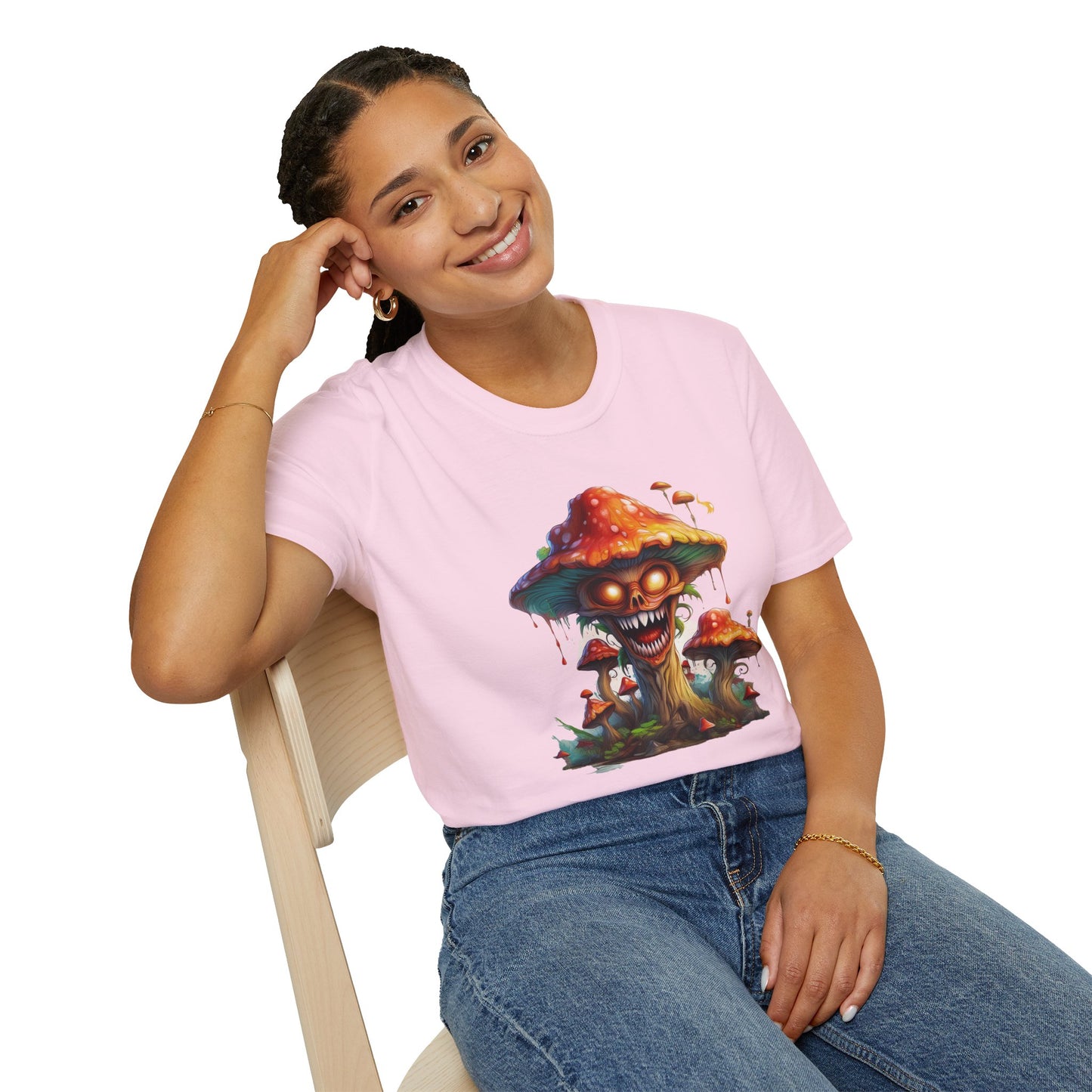 Mashroom Tee Shirt, Mashroom Shirt, Shirt with Funny Mashroom, Shirt with Fungus