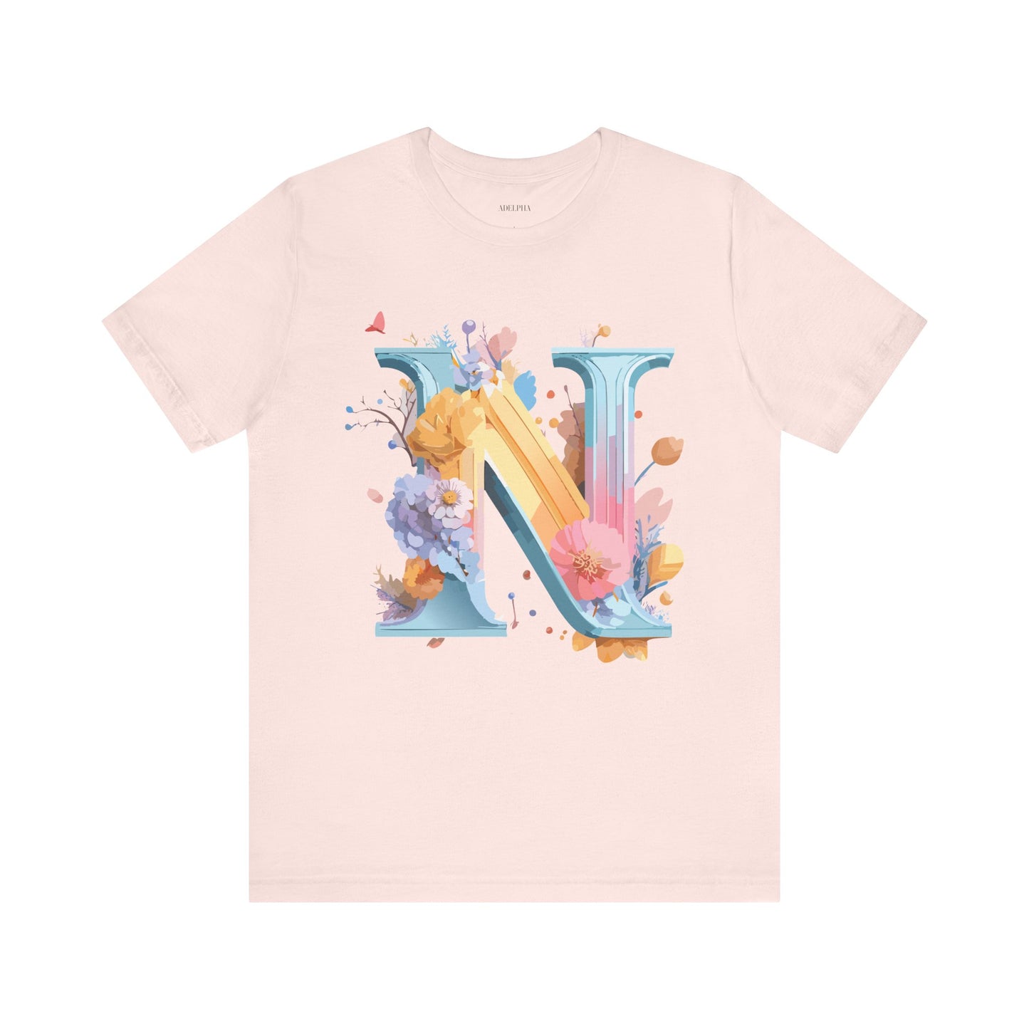 Letter Shirt, Letter N Shirt