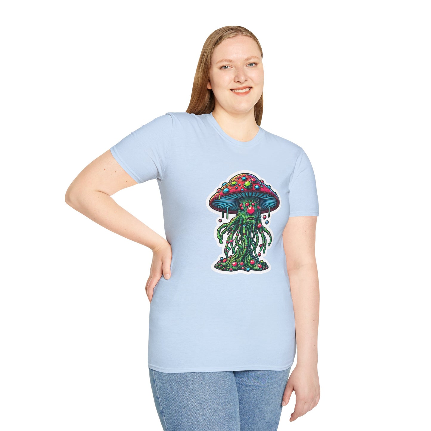 Mashroom Tee Shirt, Mashroom Shirt, Shirt with Funny Mashroom, Shirt with Fungus