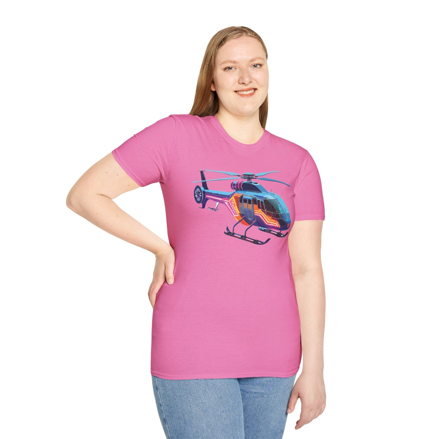 Chopper Shirt, Helicopter Shirt, Shirt with Helicopter, T Shirt with Chopper