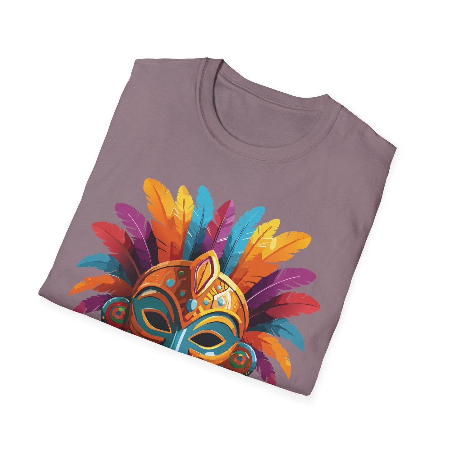 Mask Tee Shirt, Mask Shirt, Shirt with Mask, Masquerade Tees