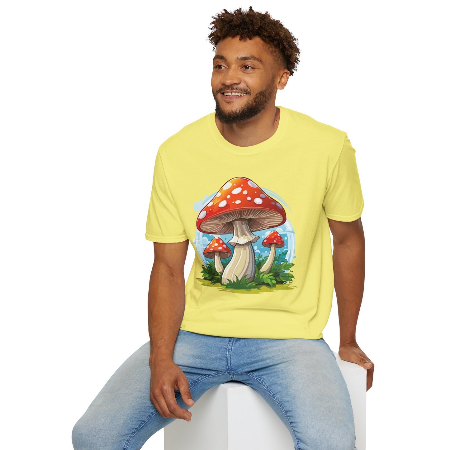 Mashroom Tee Shirt, Mashroom Shirt, Shirt with Funny Mashroom, Shirt with Fungus