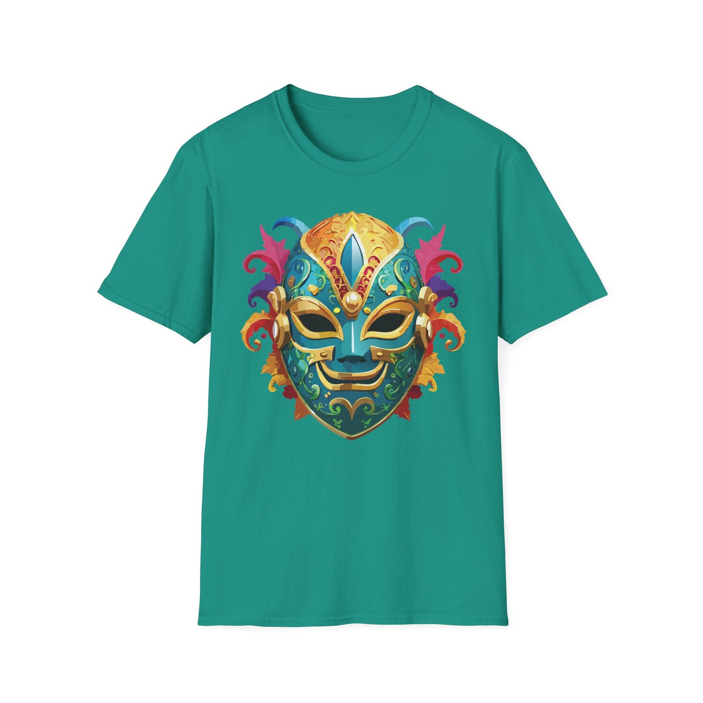 Mask Tee Shirt, Mask Shirt, Shirt with Mask, Masquerade Tees