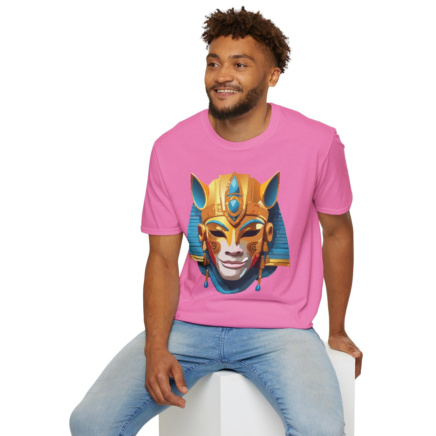 Mask Tee Shirt, Mask Shirt, Shirt with Mask, Masquerade Tees
