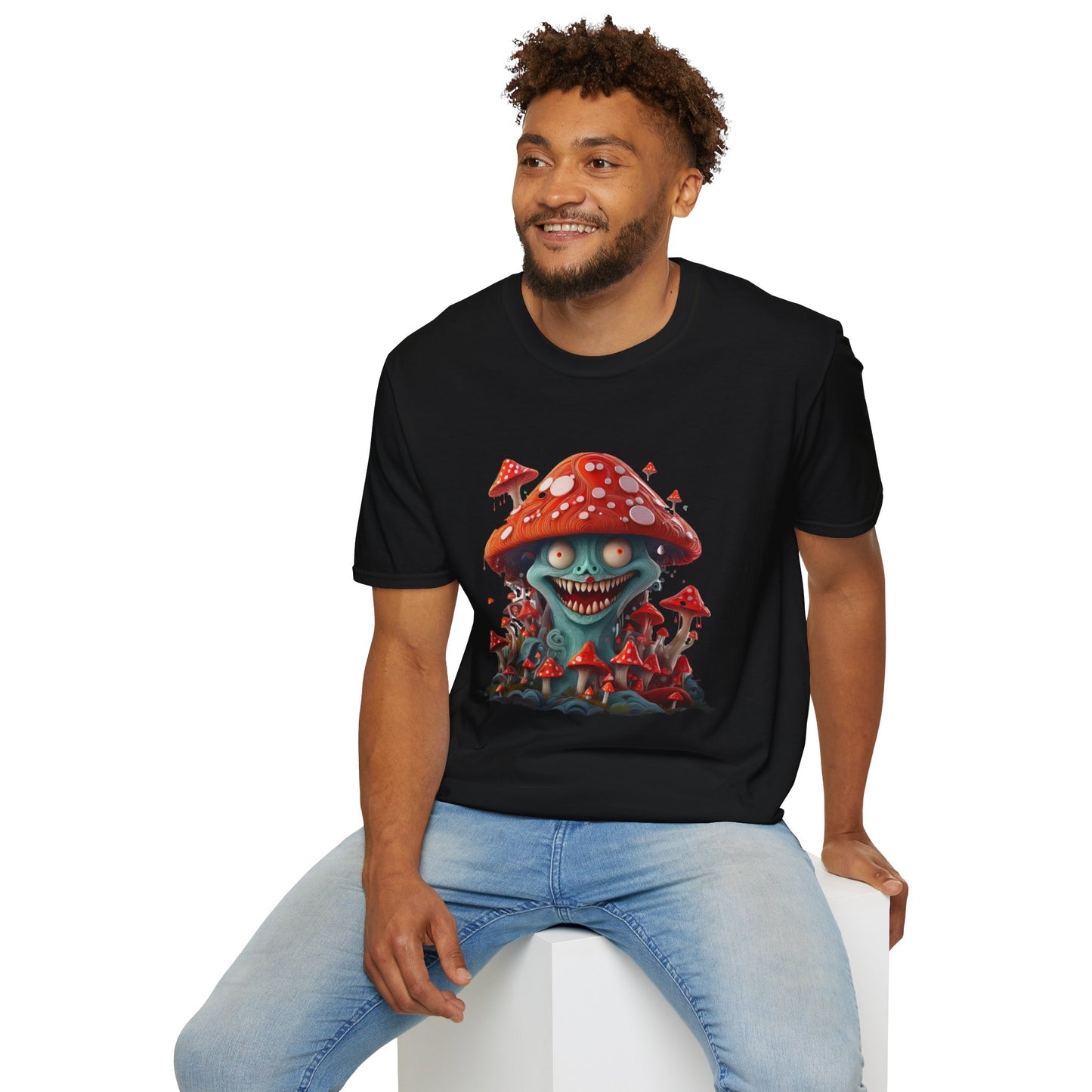 Mashroom Tee Shirt, Mashroom Shirt, Shirt with Funny Mashroom, Shirt with Fungus