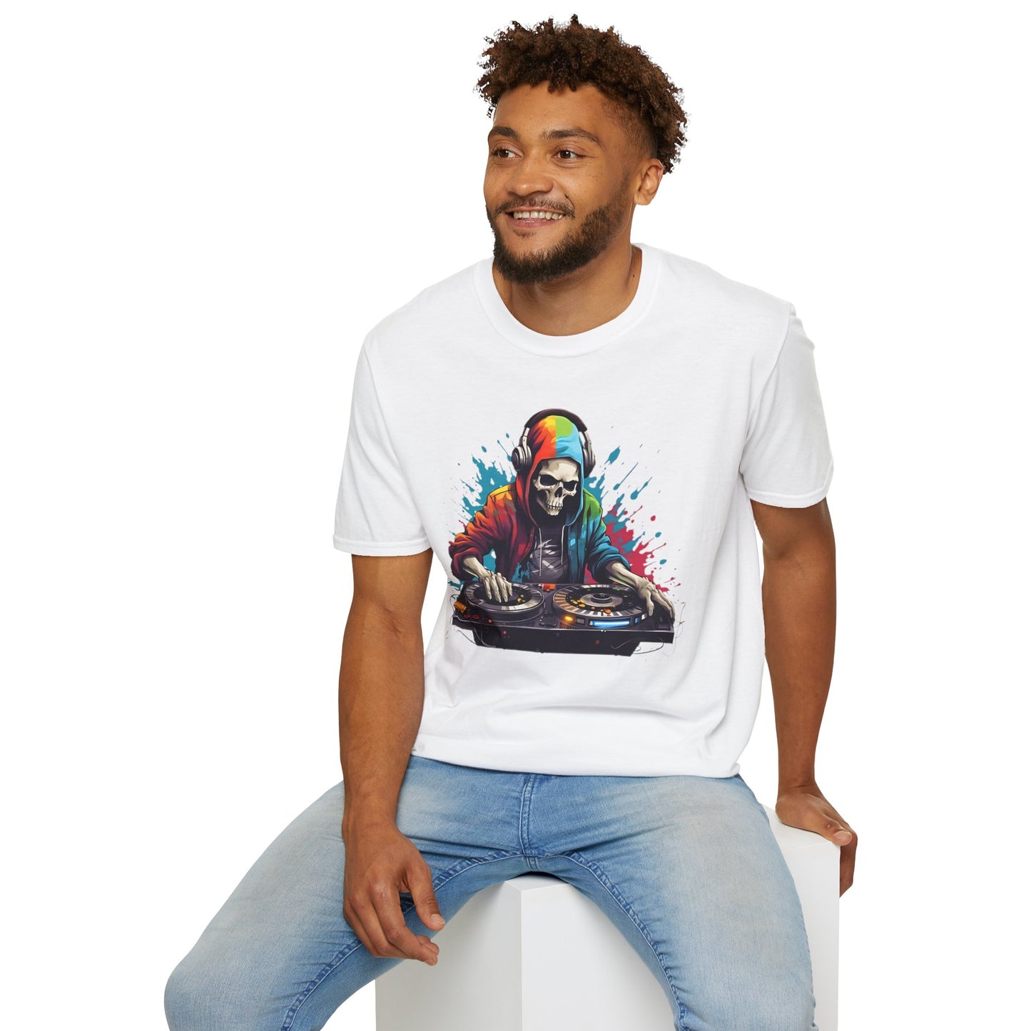 Skull Tee Shirt, Skeleton Shirt, Shirt with Skull, Shirt with Skeleton