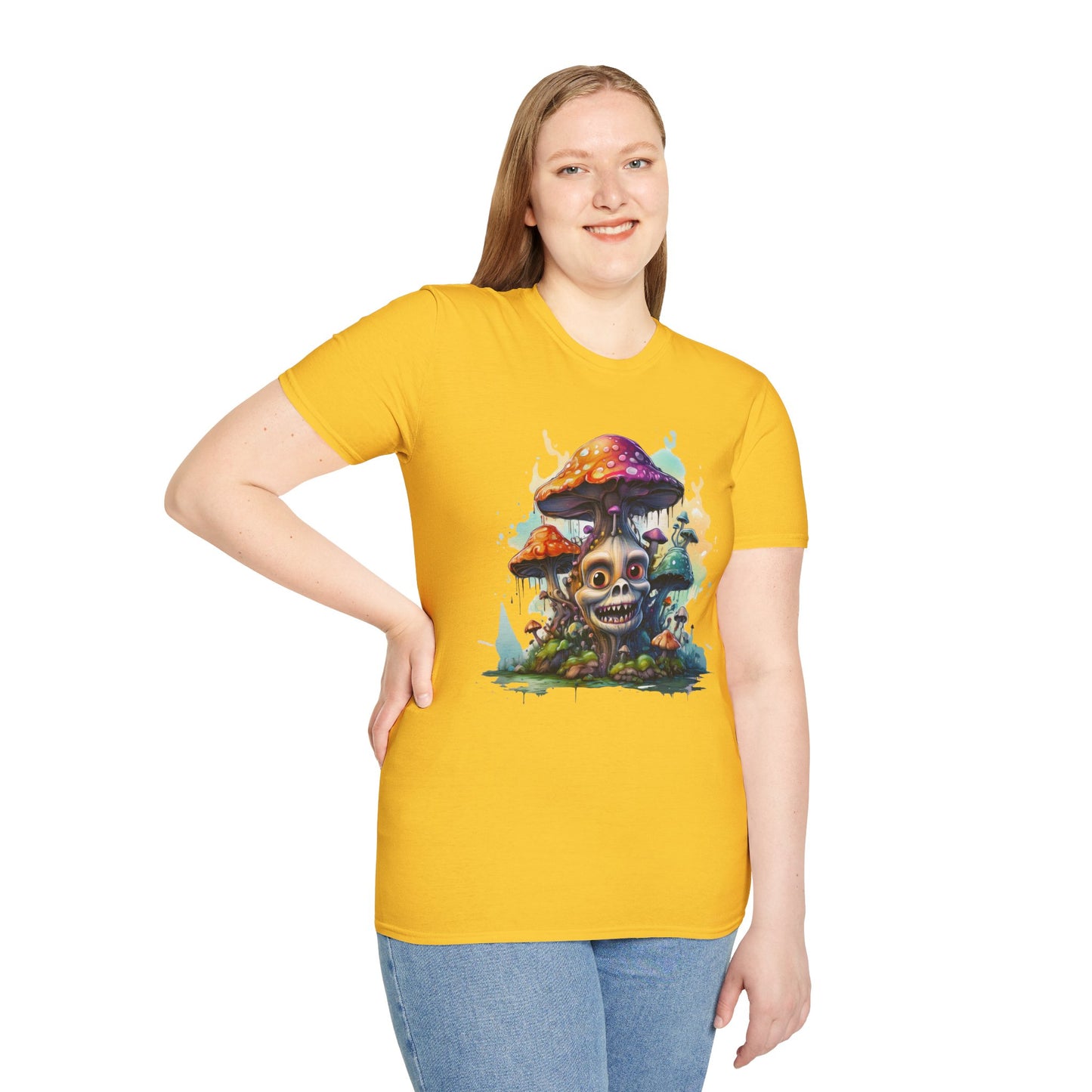 Mashroom Tee Shirt, Mashroom Shirt, Shirt with Funny Mashroom, Shirt with Fungus