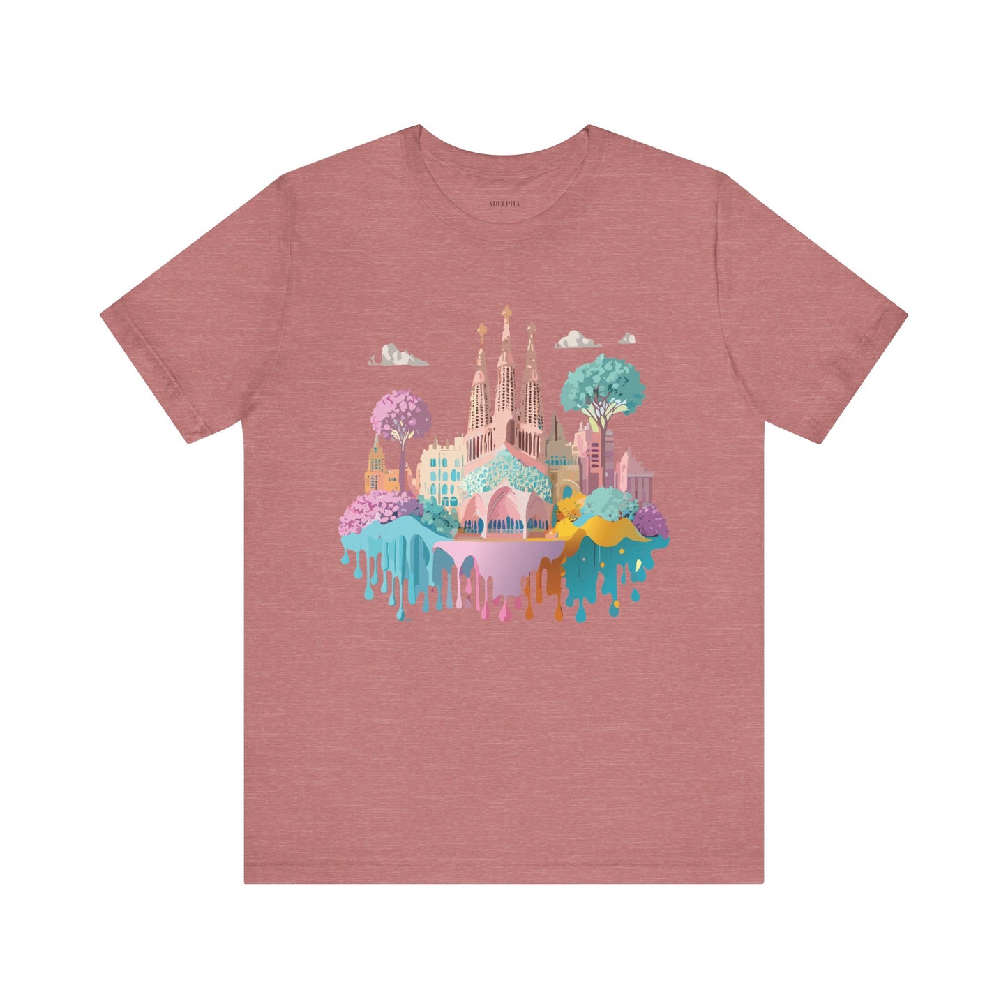 Tourist Shirt, Shirt with Barcelona