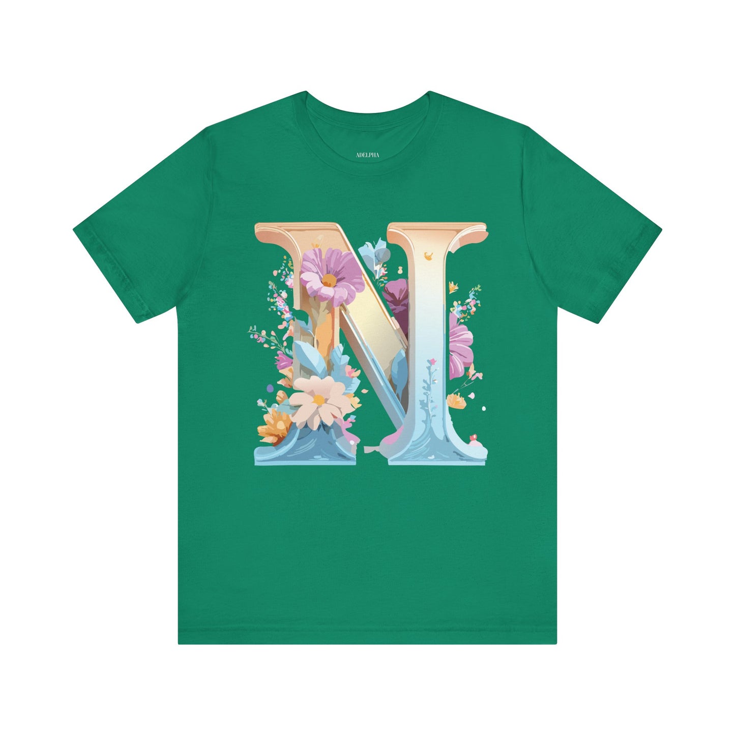 Letter Shirt, Letter N Shirt