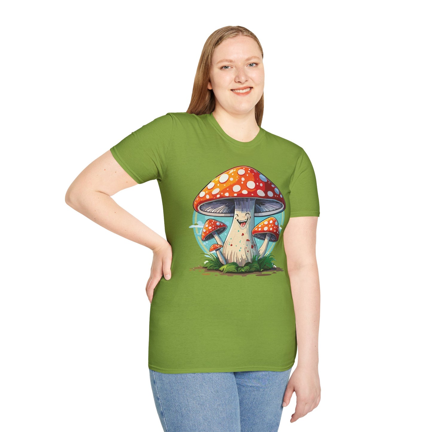 Mashroom Tee Shirt, Mashroom Shirt, Shirt with Funny Mashroom, Shirt with Fungus