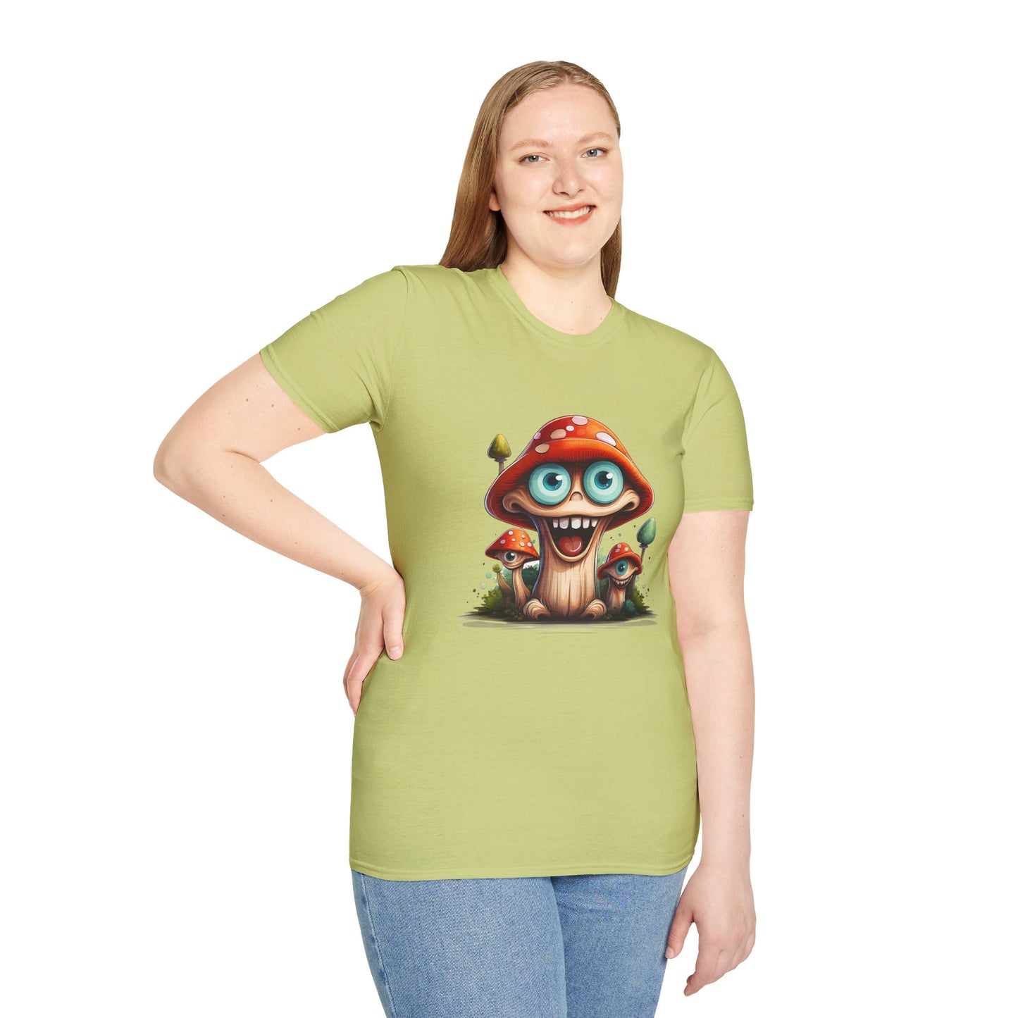 Mashroom Tee Shirt, Mashroom Shirt, Shirt with Funny Mashroom, Shirt with Fungus