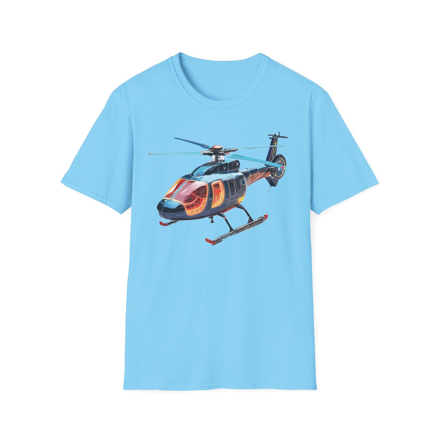 Chopper Shirt, Helicopter Shirt, Shirt with Helicopter, T Shirt with Chopper