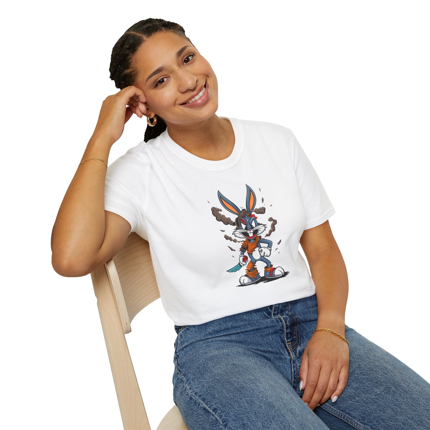 Bugs Bunny Shirt, Bugs Bunny T Shirt, Shirt with Bugs Bunny, T Shirt with Cartoon, Cartoon on T Shirt, Animation Shirt
