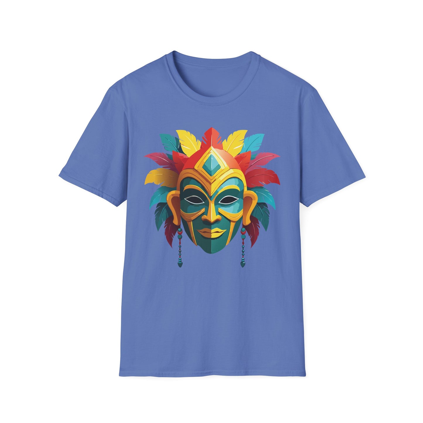 Mask Tee Shirt, Mask Shirt, Shirt with Mask, Masquerade Tees