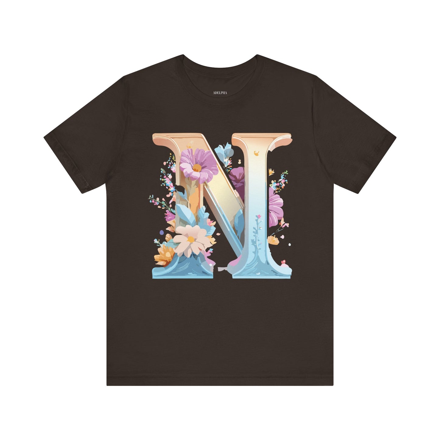 Letter Shirt, Letter N Shirt