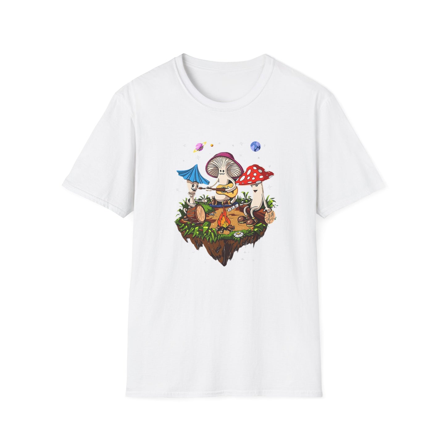 Mashroom Tee Shirt, Mashroom Shirt, Shirt with Funny Mashroom, Shirt with Fungus