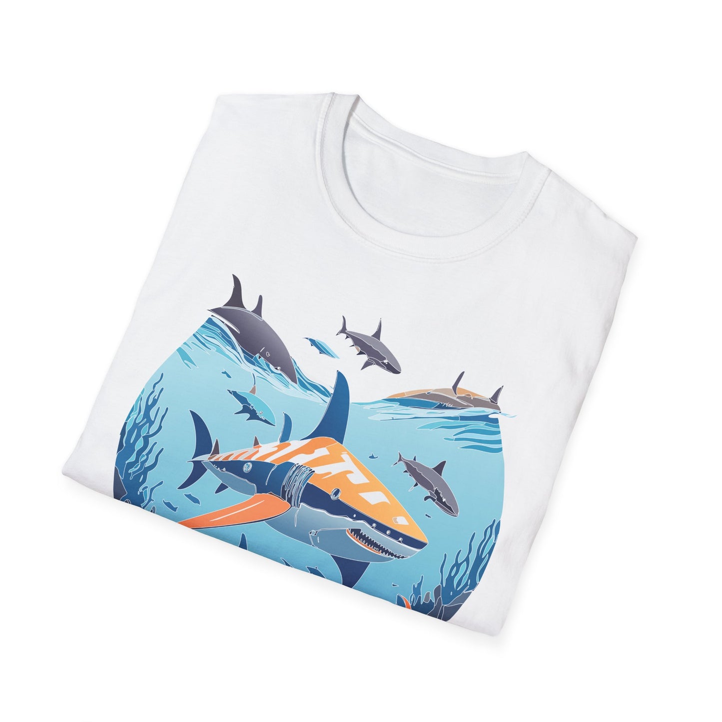 Ocean Tee Shirt, Ocean Shirt, Shirt with Ocean, U boat Tees, Shirt with U-Boat