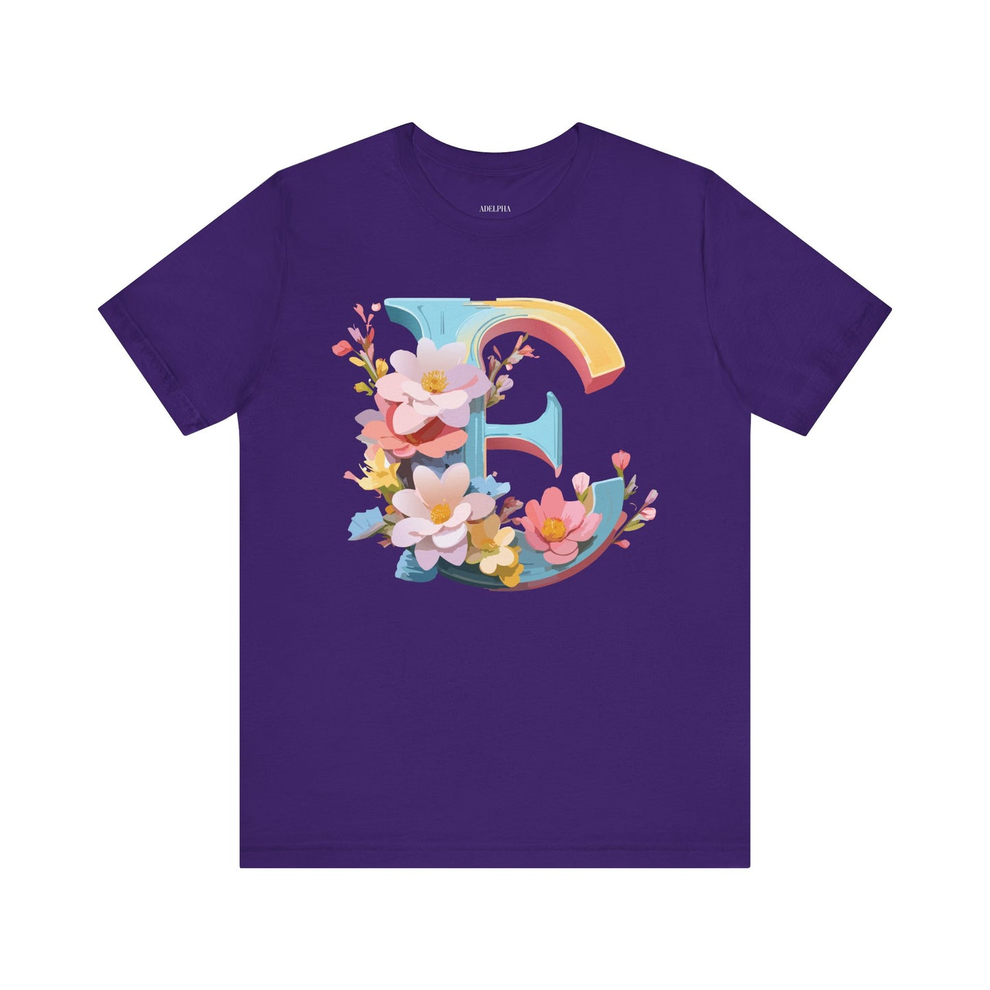 Letter Shirt, Letter E Shirt