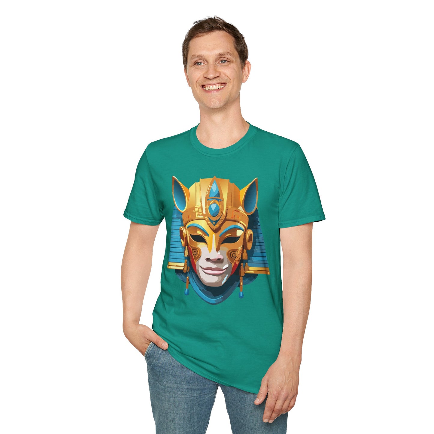 Mask Tee Shirt, Mask Shirt, Shirt with Mask, Masquerade Tees