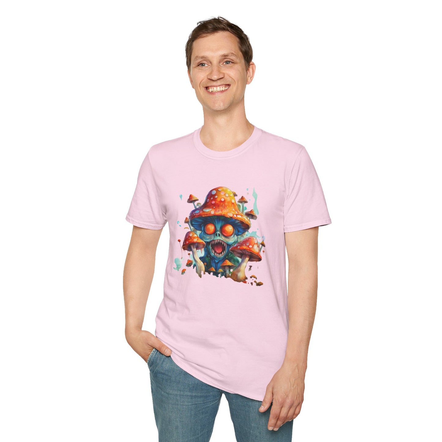 Mashroom Tee Shirt, Mashroom Shirt, Shirt with Funny Mashroom, Shirt with Fungus