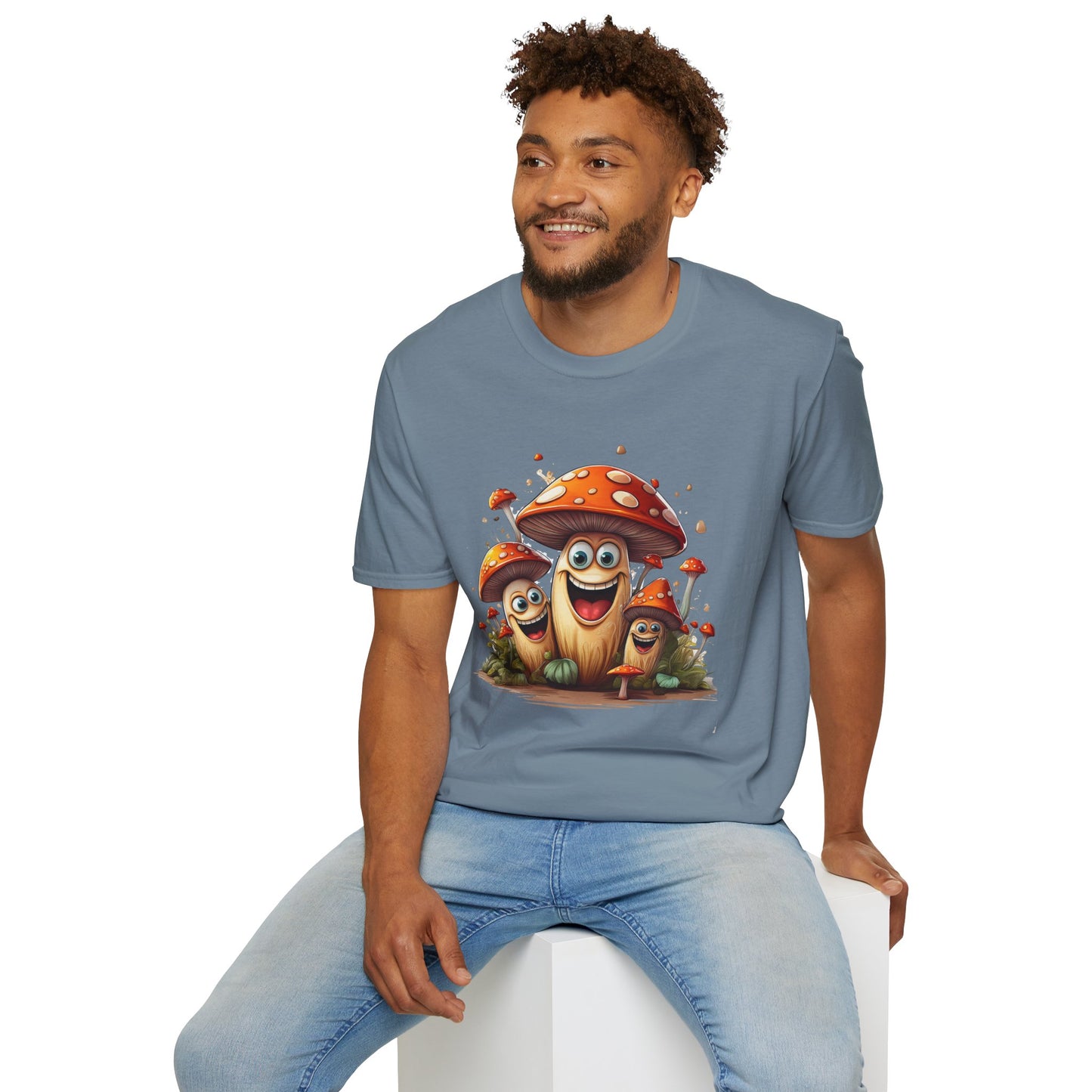 Mashroom Tee Shirt, Mashroom Shirt, Shirt with Funny Mashroom, Shirt with Fungus