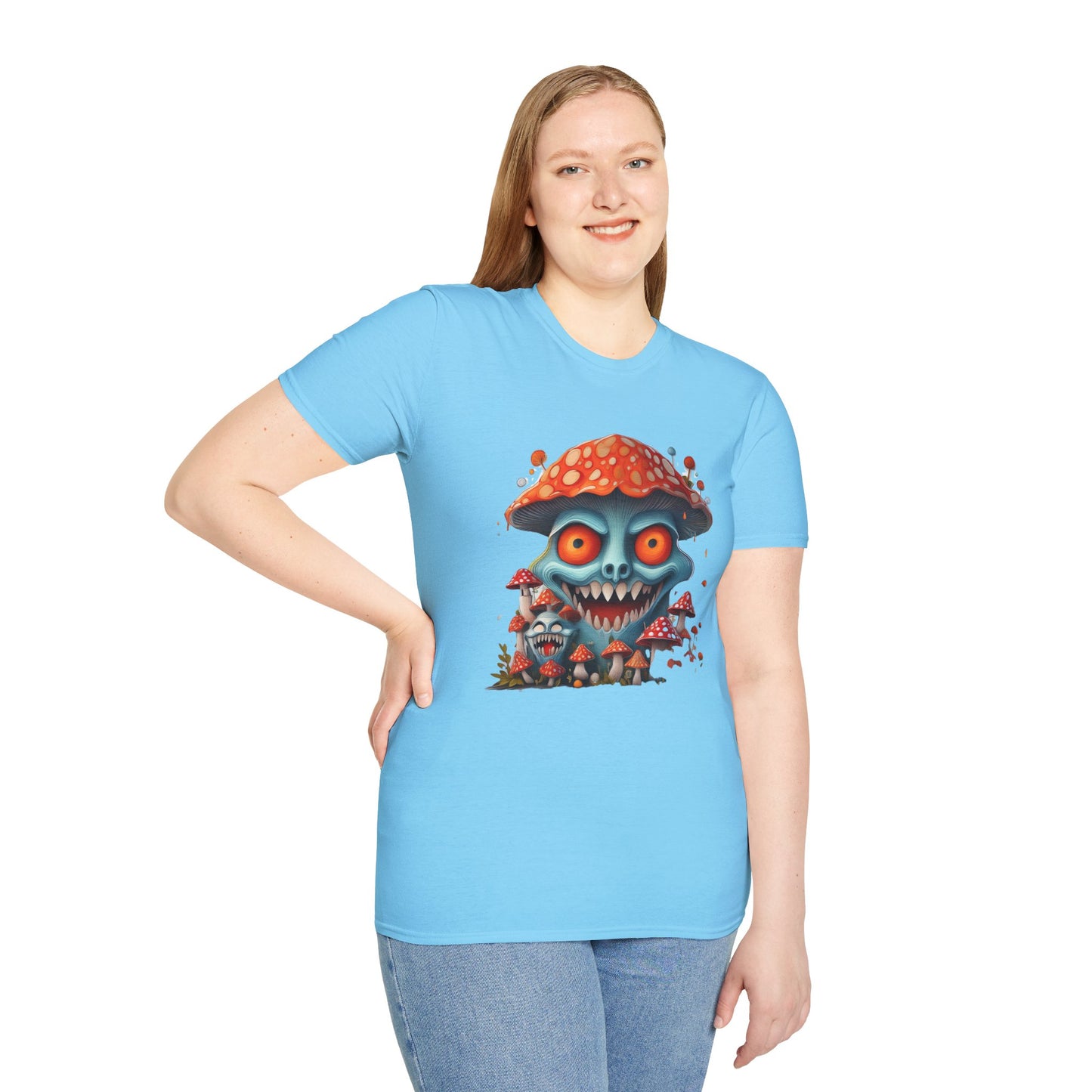 Mashroom Tee Shirt, Mashroom Shirt, Shirt with Funny Mashroom, Shirt with Fungus