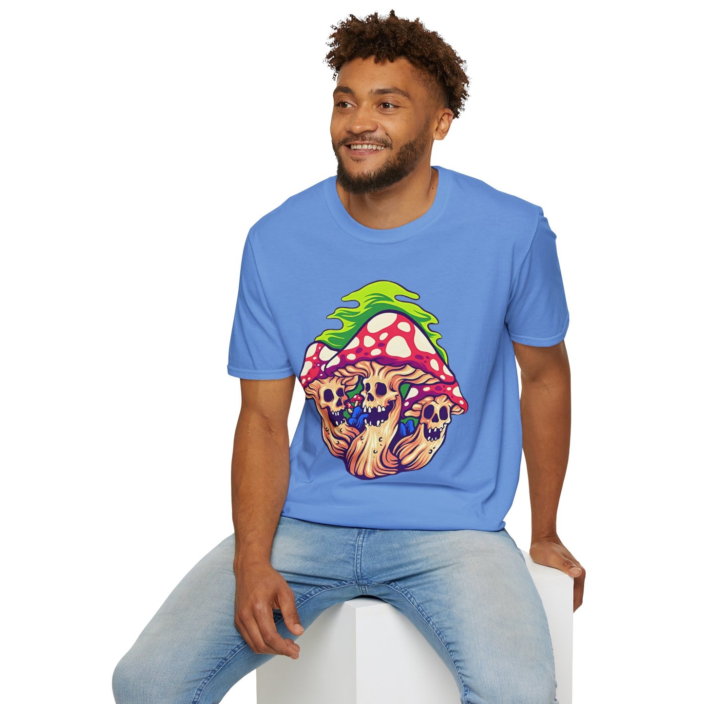 Mashroom Tee Shirt, Mashroom Shirt, Shirt with Funny Mashroom, Shirt with Fungus