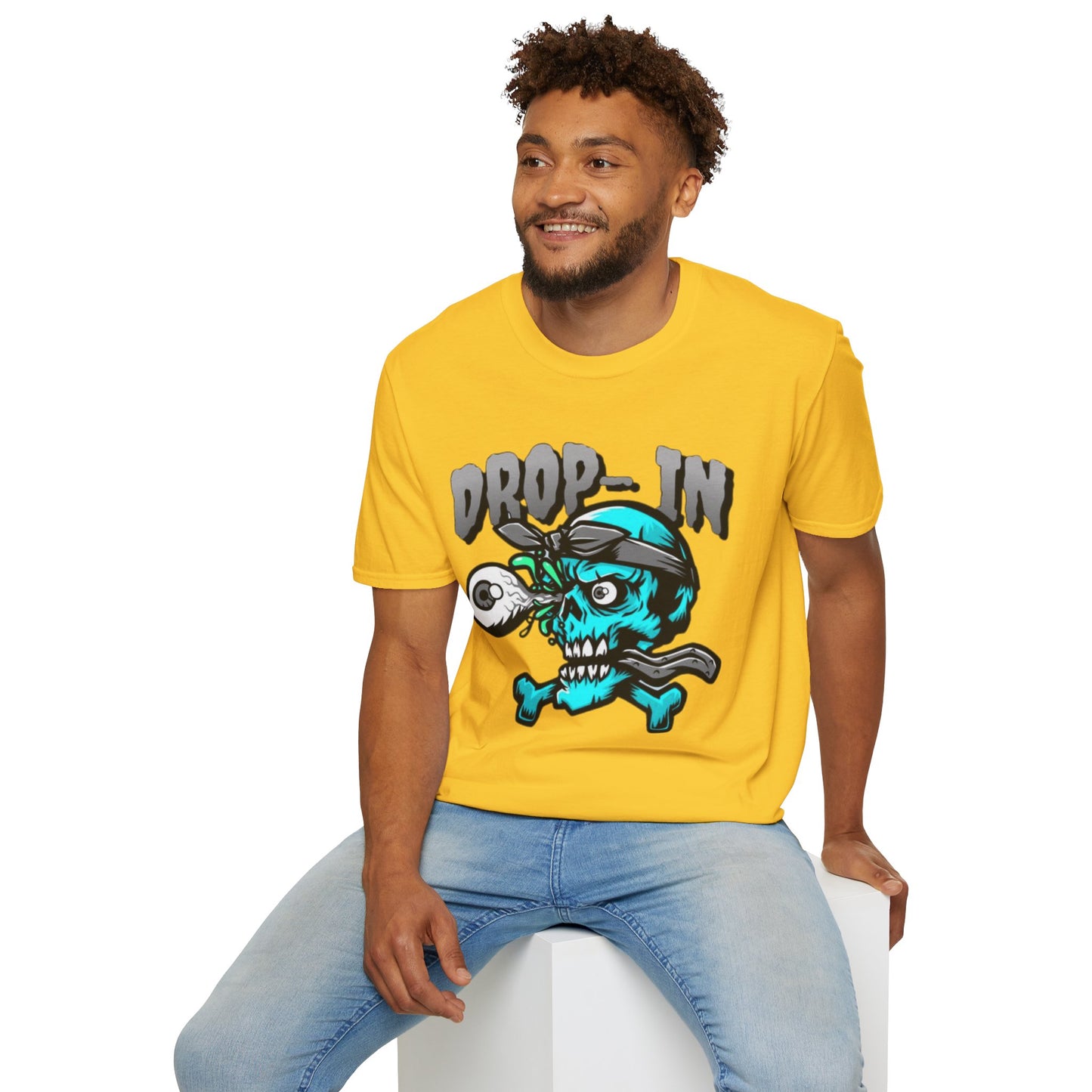 Skull Tee Shirt, Skeleton Shirt, Shirt with Skull, Shirt with Skeleton