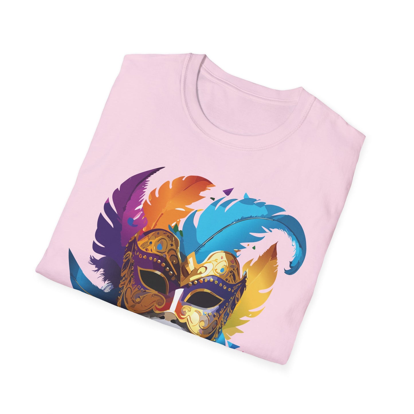 Mask Tee Shirt, Mask Shirt, Shirt with Mask, Masquerade Tees