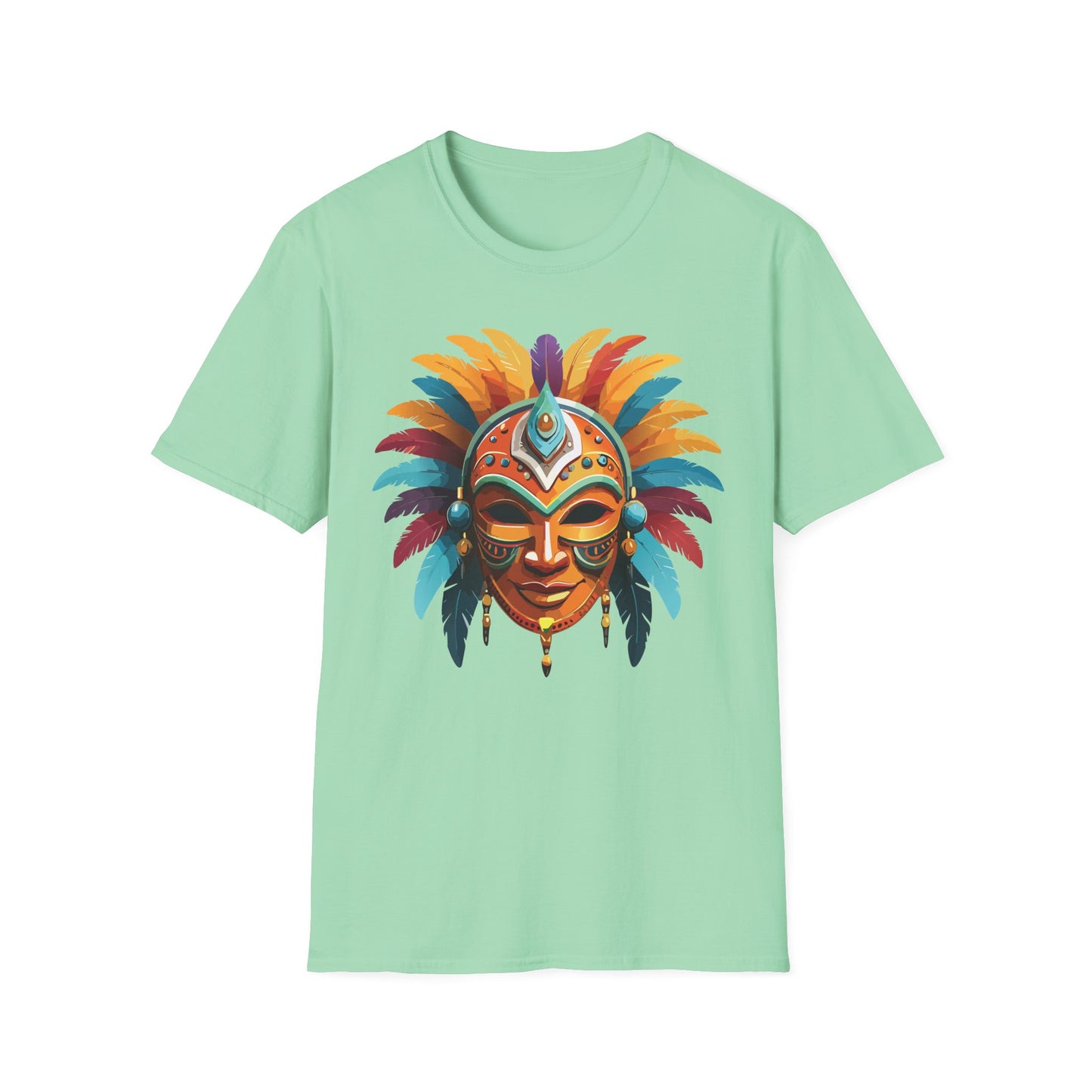 Mask Tee Shirt, Mask Shirt, Shirt with Mask, Masquerade Tees
